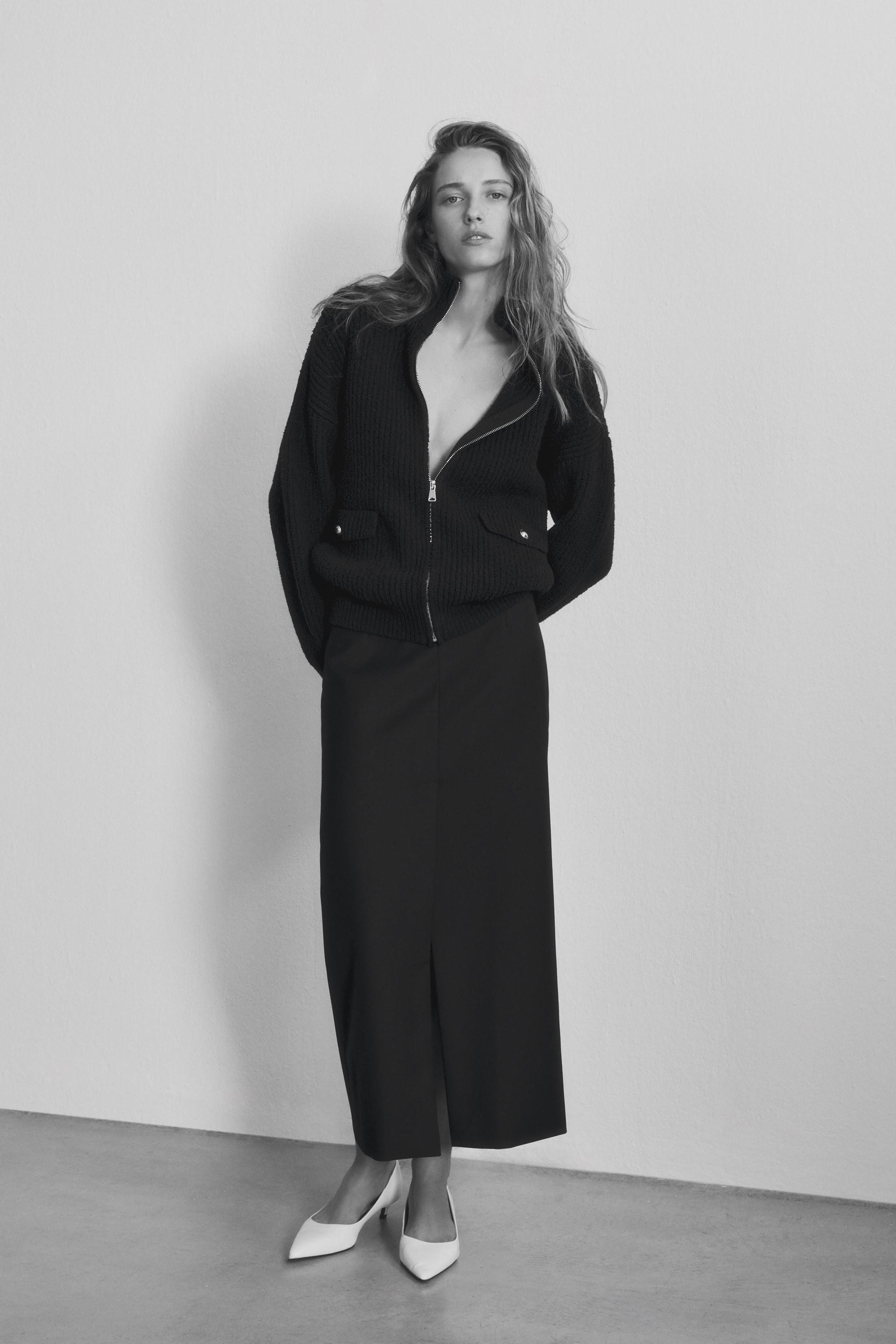 УДЛИНЕННЫЙ КАРДИГАН — ZARA