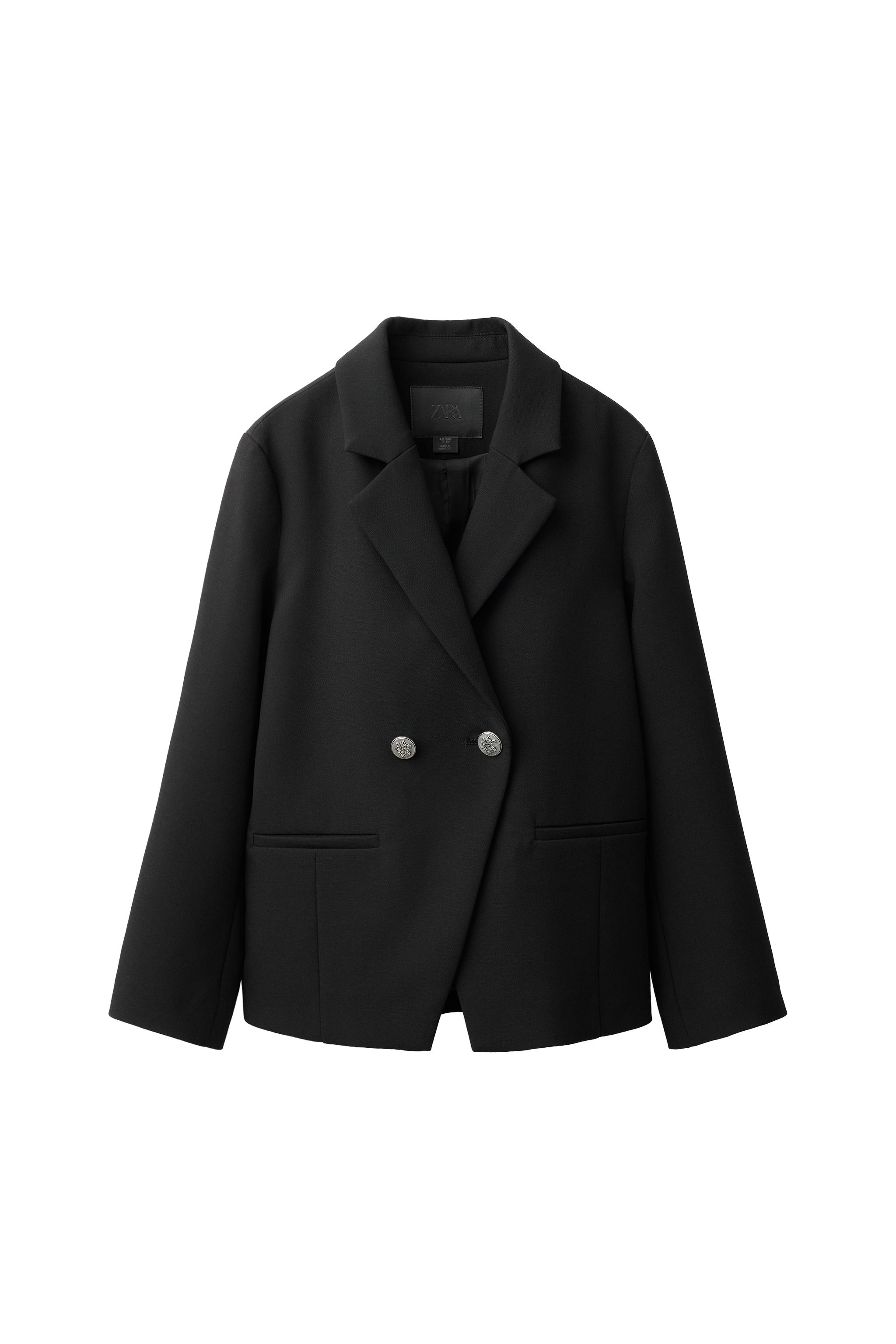 Блейзер однотонный — ZARA