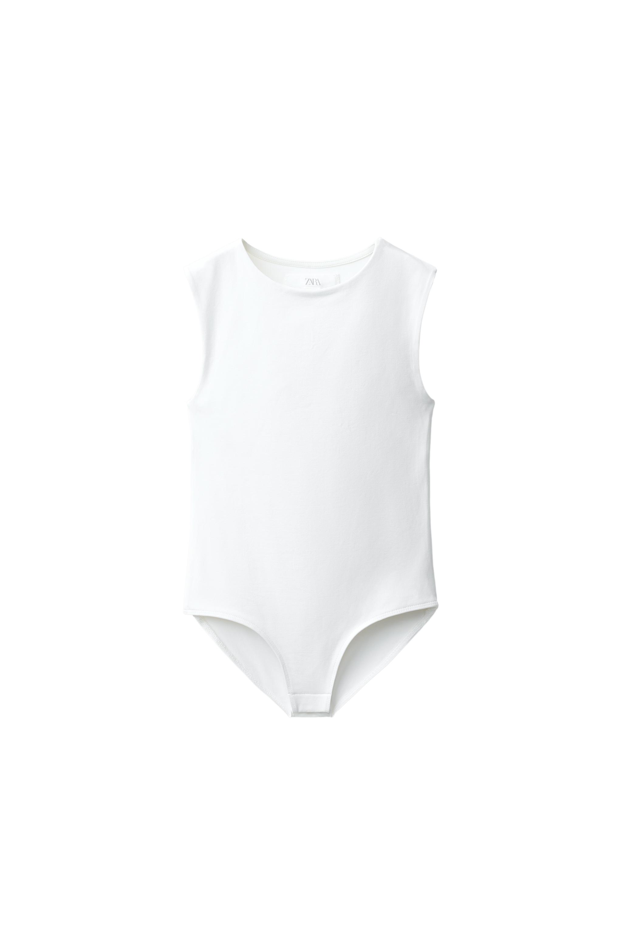 Боди из полиамида с вырезами — ZARA