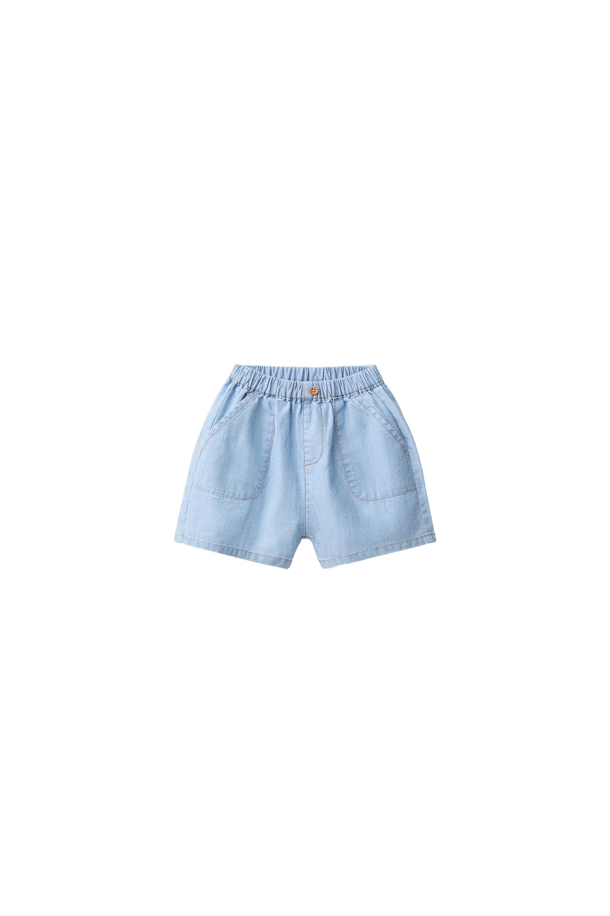 Джинсовые бермуды с карманами — ZARA