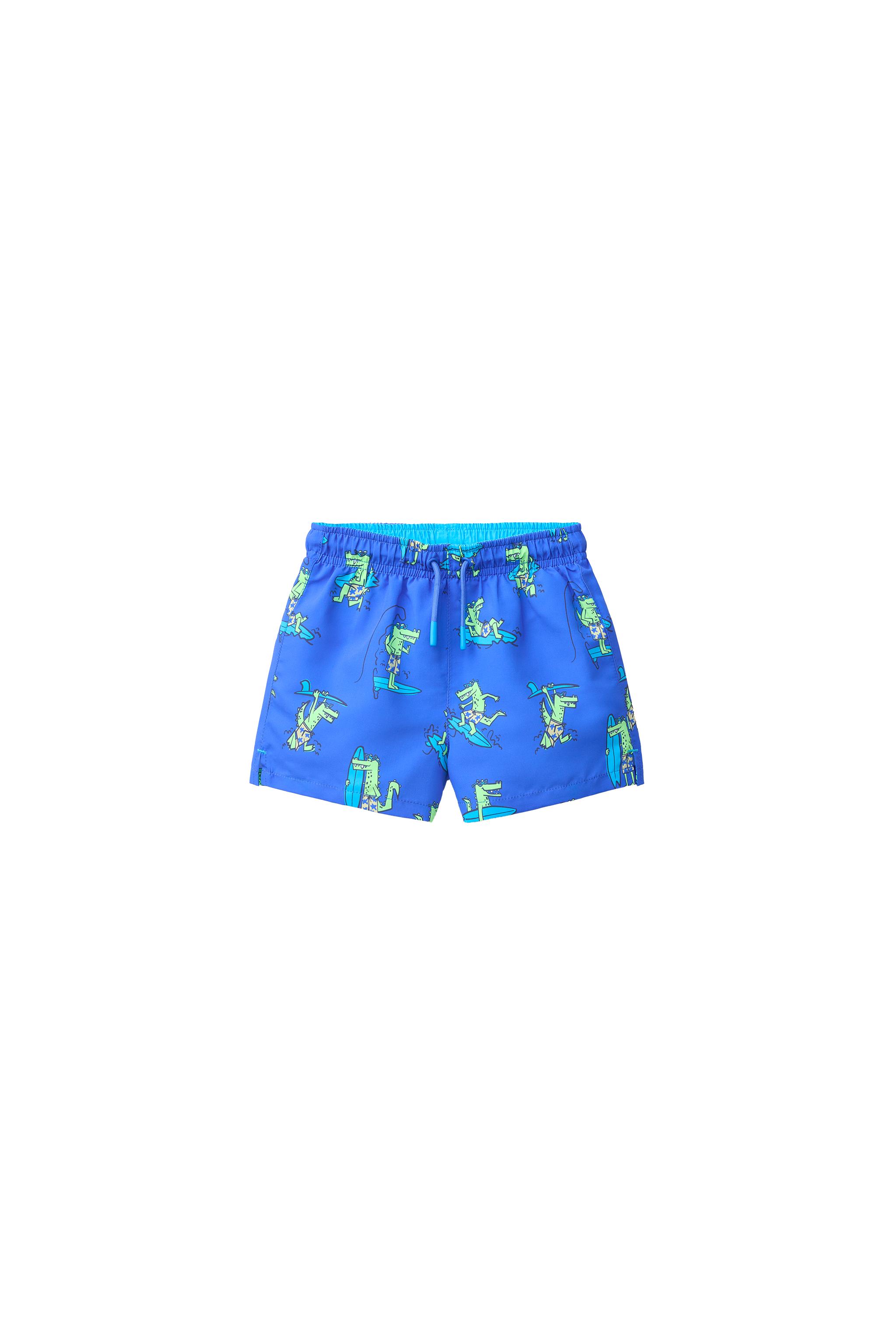 Плавательные шорты с принтом крокодила 2-6 лет — ZARA