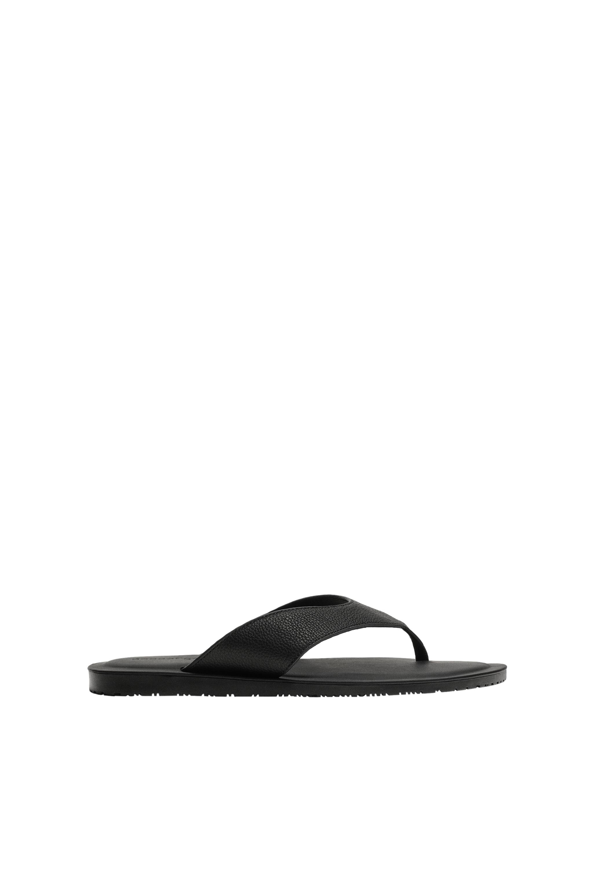 КОЖАНЫЕ САНДАЛИИ С РЕМЕШКАМИ — ZARA