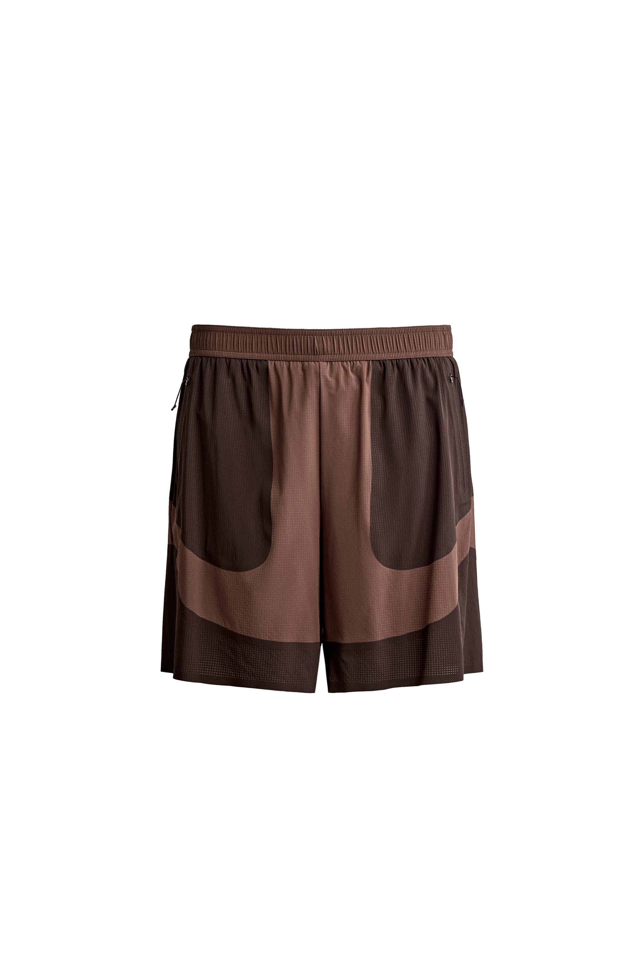 Шорты в стиле колор-блок длиной 9 — ZARA