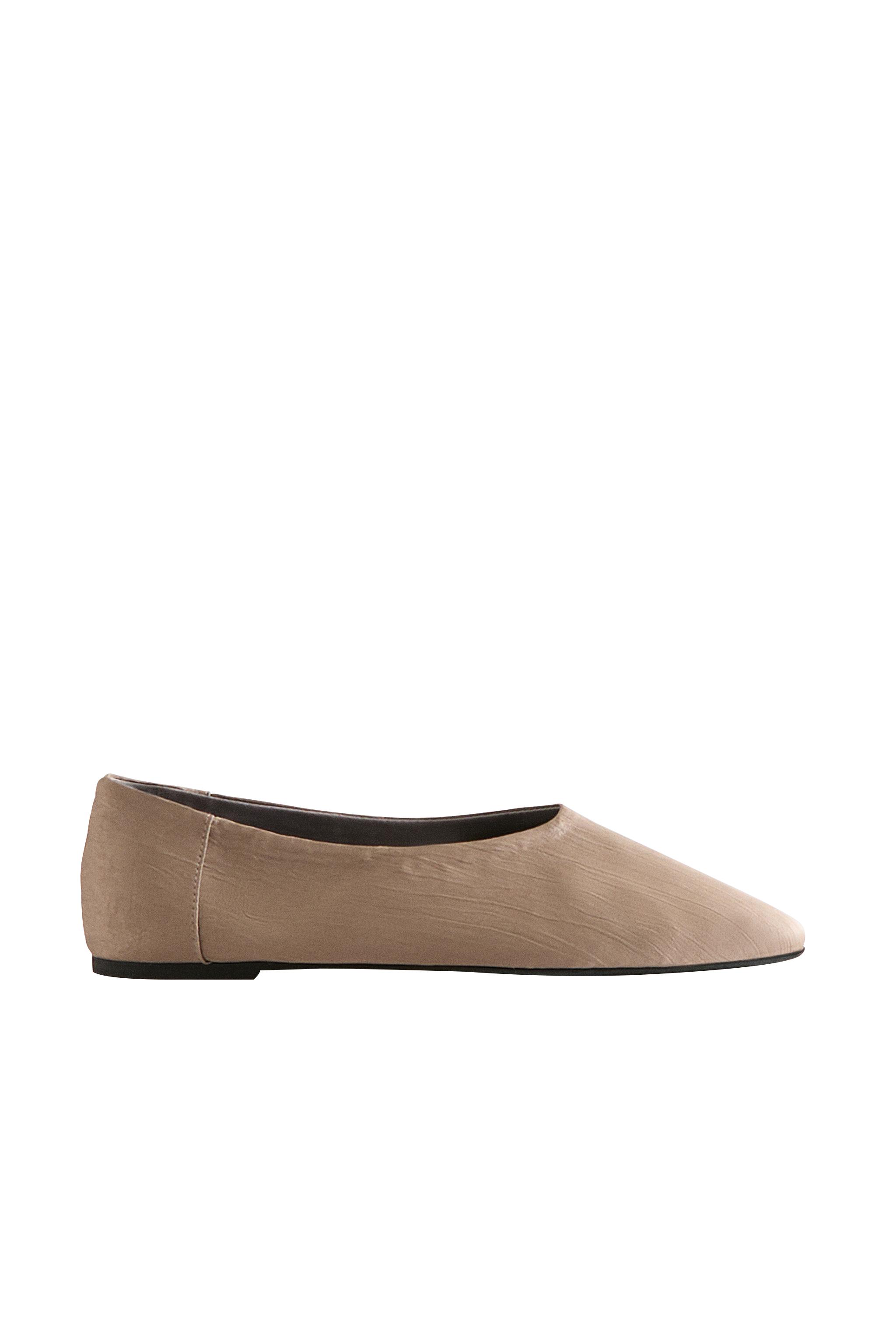 Балетки из сатина — ZARA