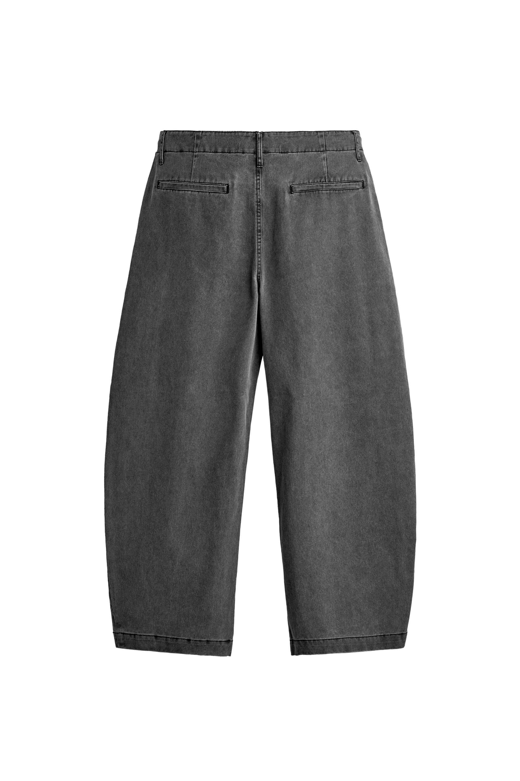 БРЮКИ BALLOON FIT СО ШВАМИ — ZARA