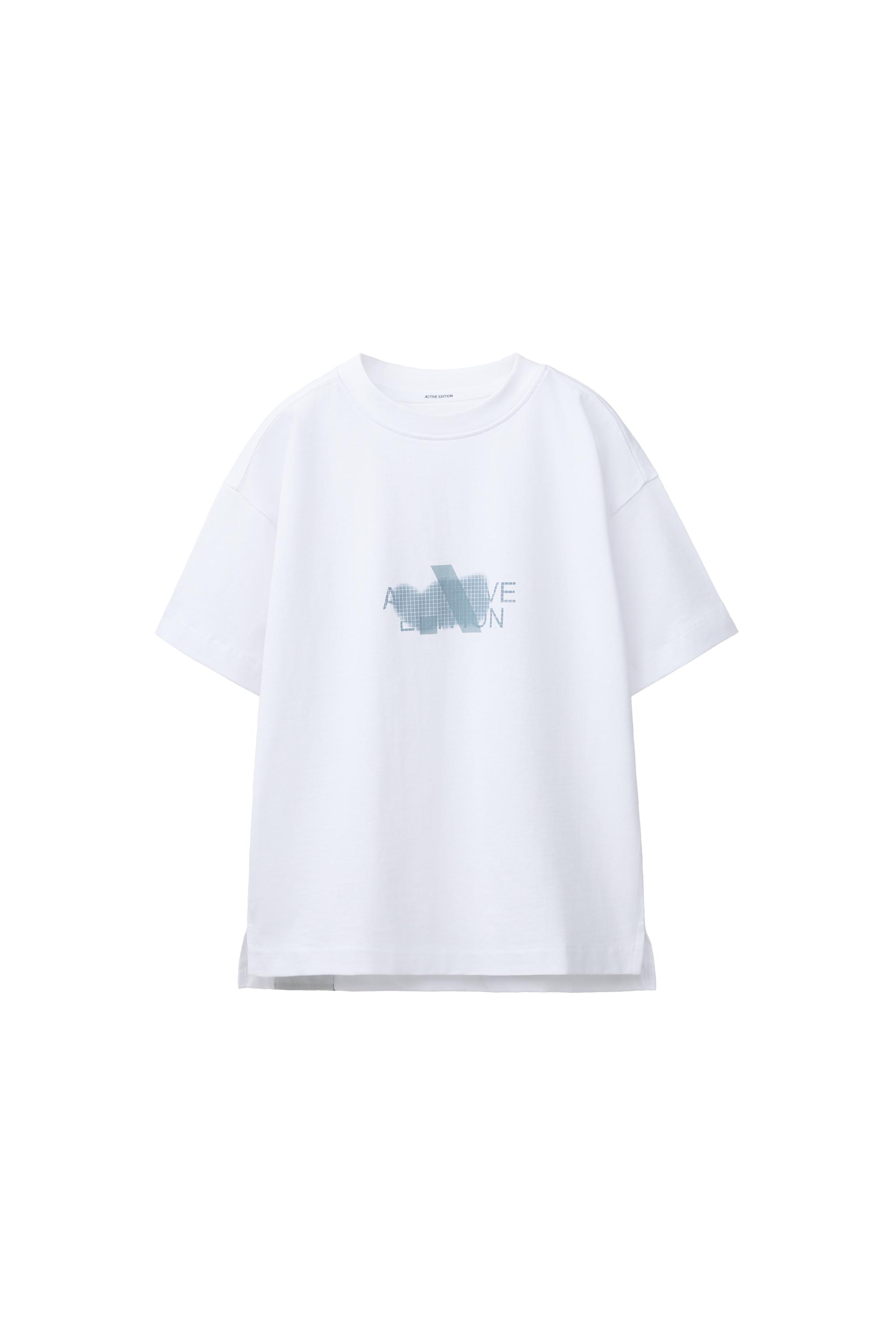 Футболка спортивная с логотипом — ZARA