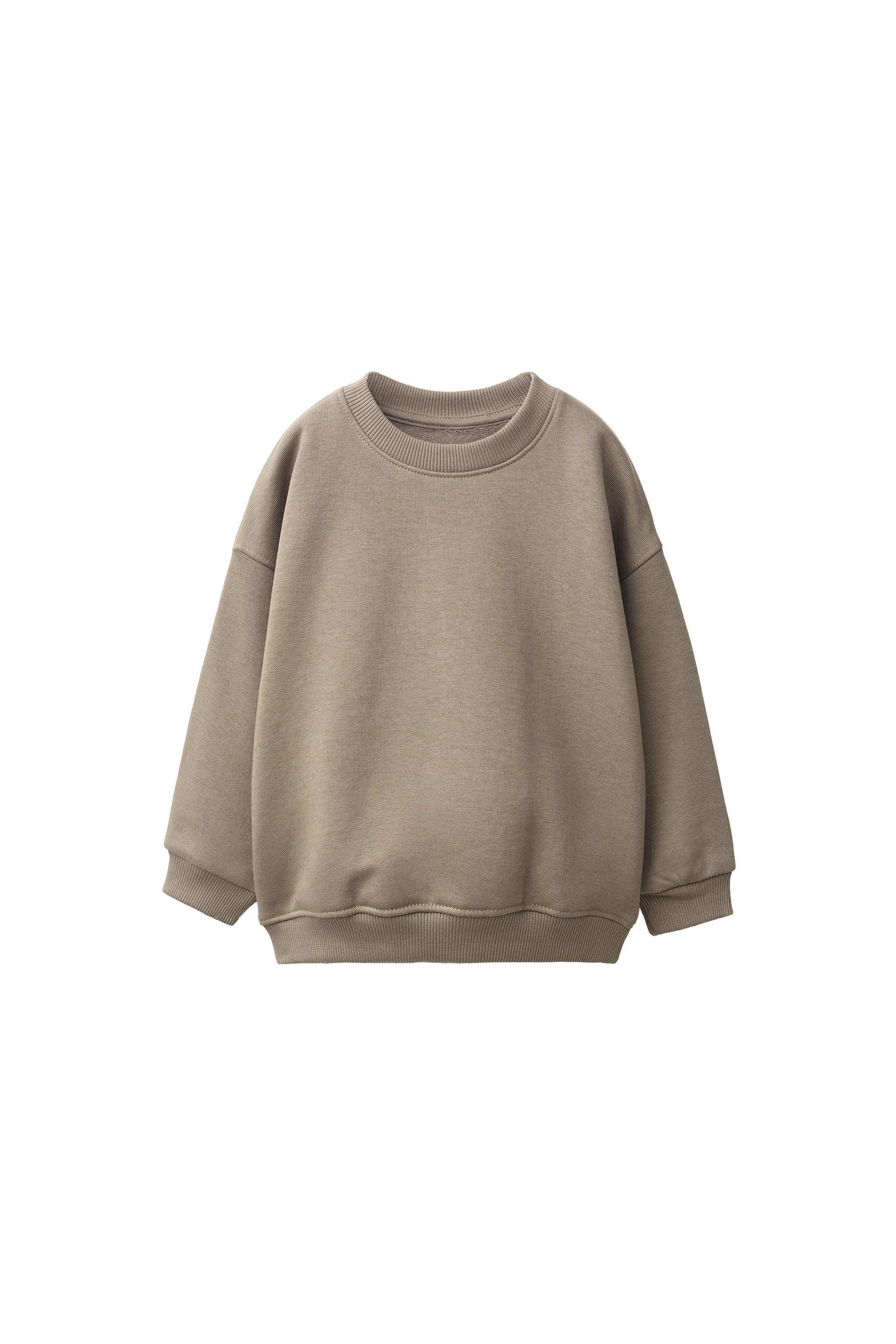 ОДНОТОННАЯ ТОЛСТОВКА — ZARA