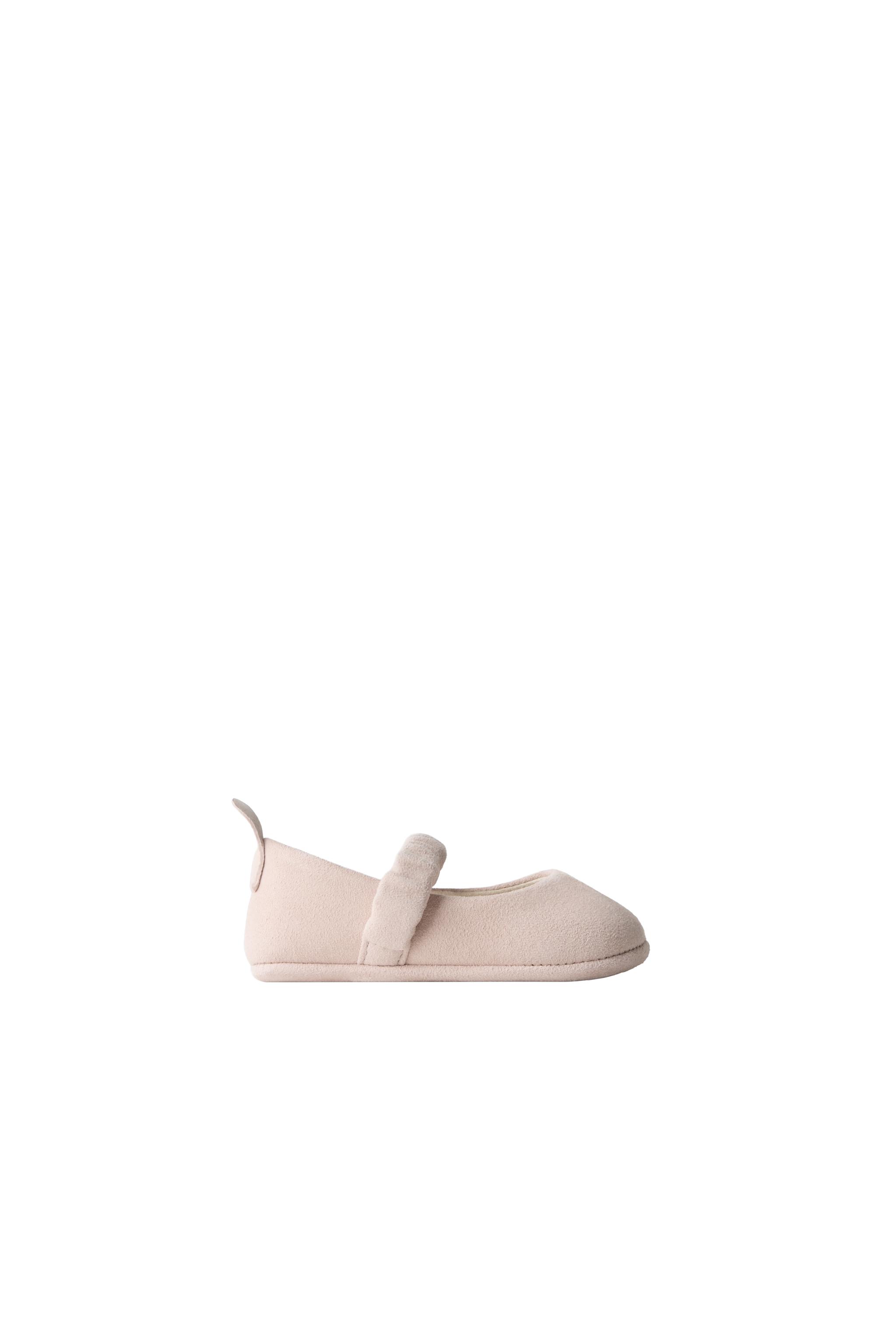 ЗАМШЕВЫЕ БАЛЕТКИ — ZARA