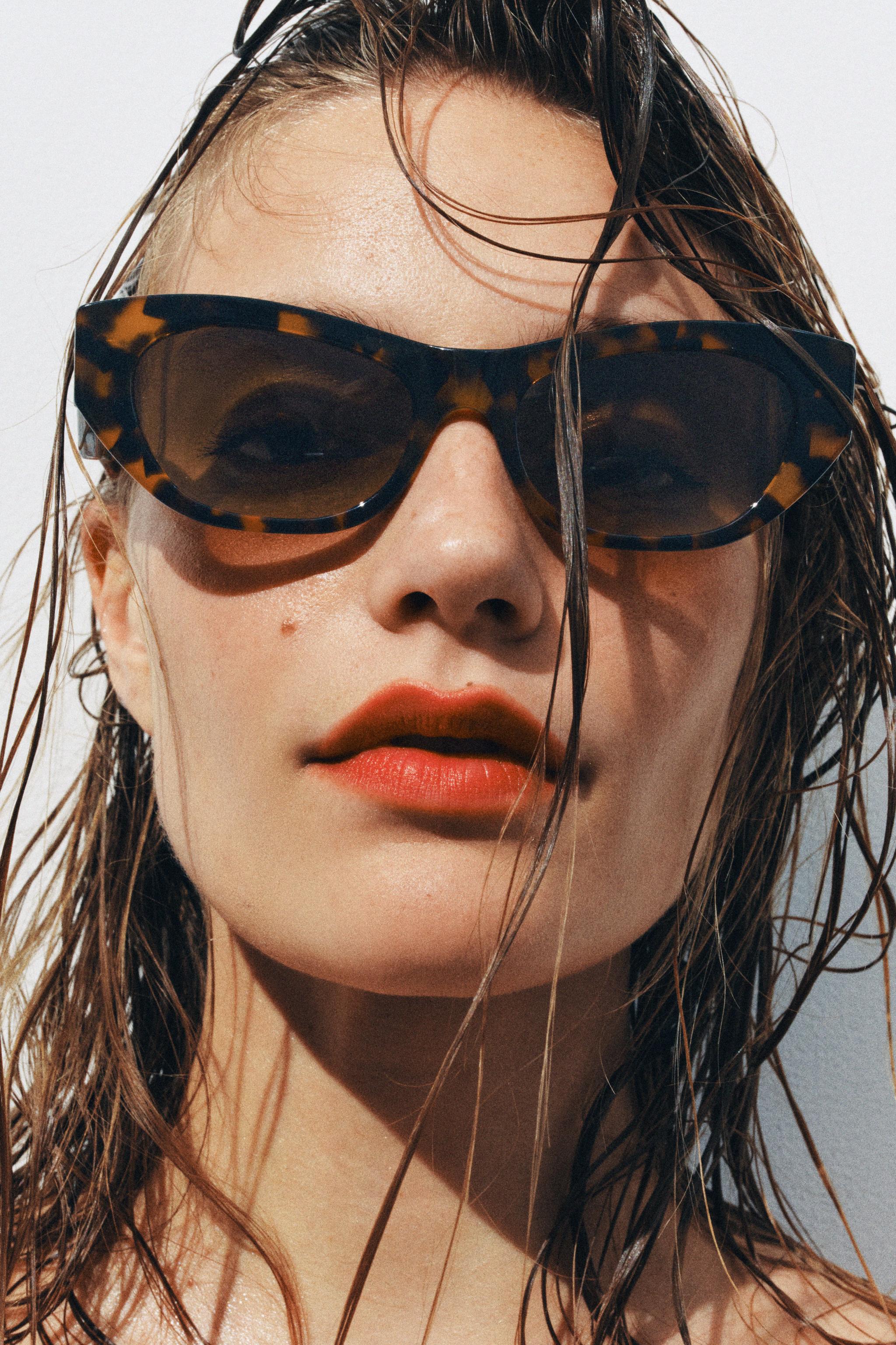 СОЛНЦЕЗАЩИТНЫЕ ОЧКИ «КОШАЧИЙ ГЛАЗ» — ZARA