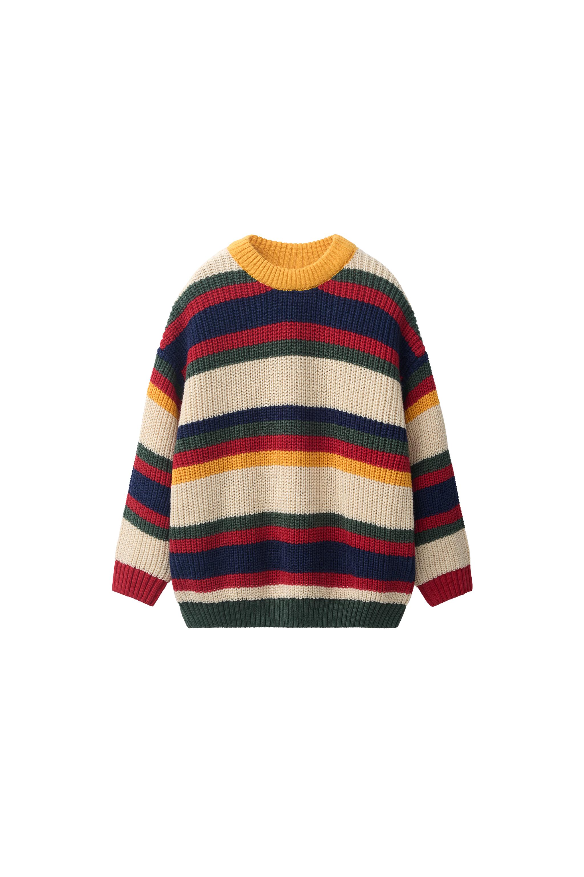 Джемпер в полоску FRUIT OF THE LOOM™ — ZARA