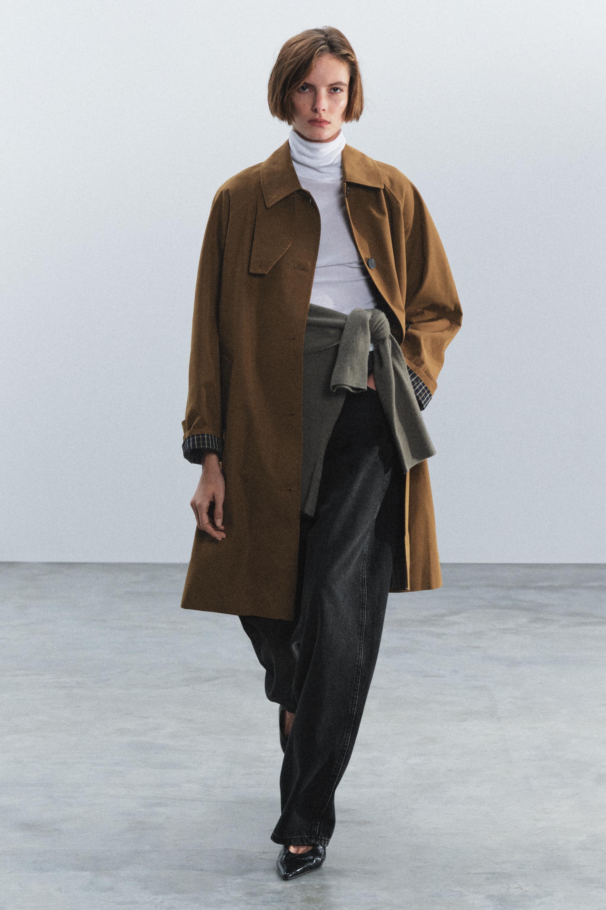 ТРЕНЧ МИДИ — ZW COLLECTION — ZARA