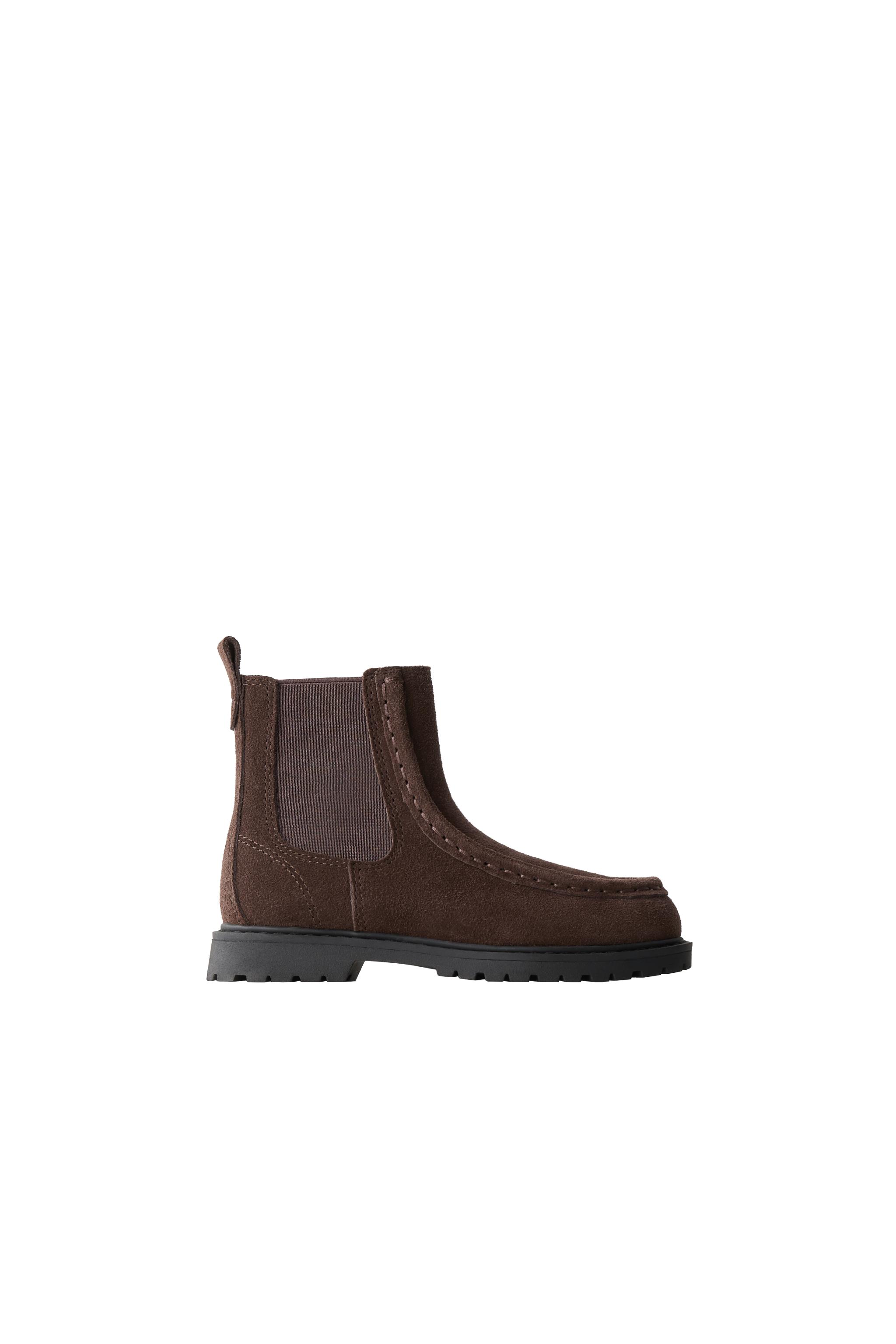 Челси из кожи — ZARA