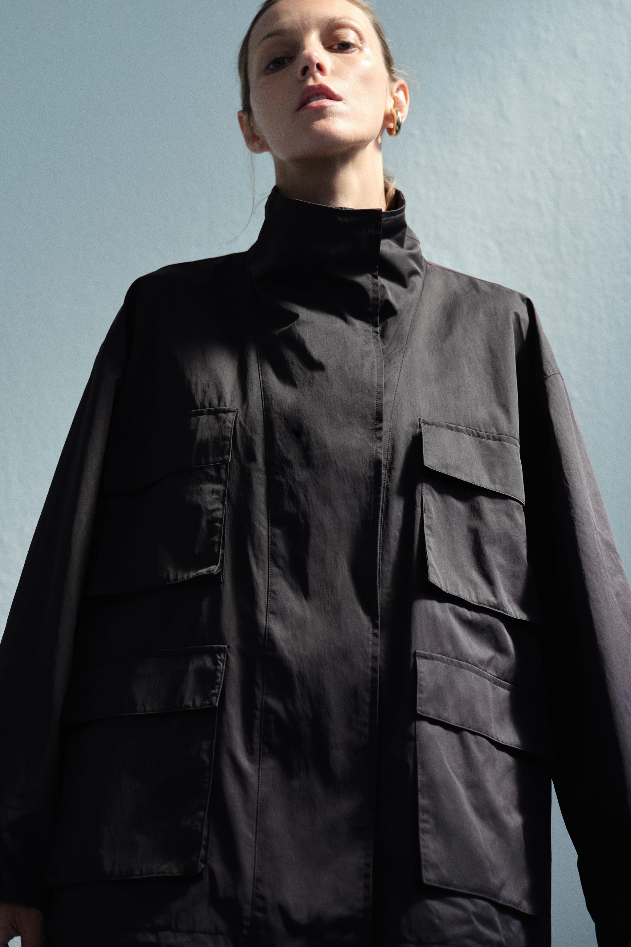 Куртка ZW COLLECTION с карманами — ZARA