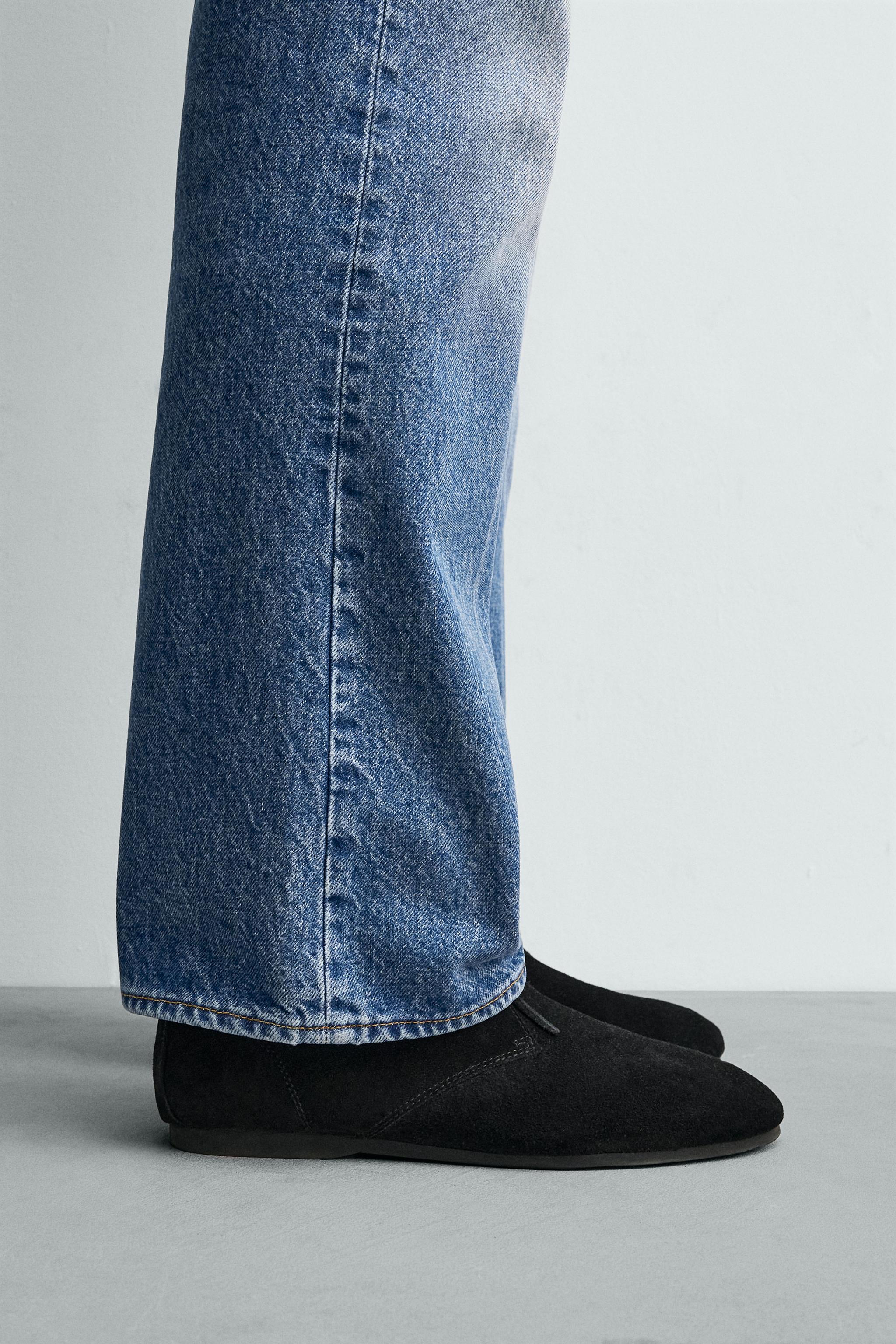 КОЖАНЫЕ БОТИНКИ VIBRAM® AARON LEVINE X ZARA — ZARA