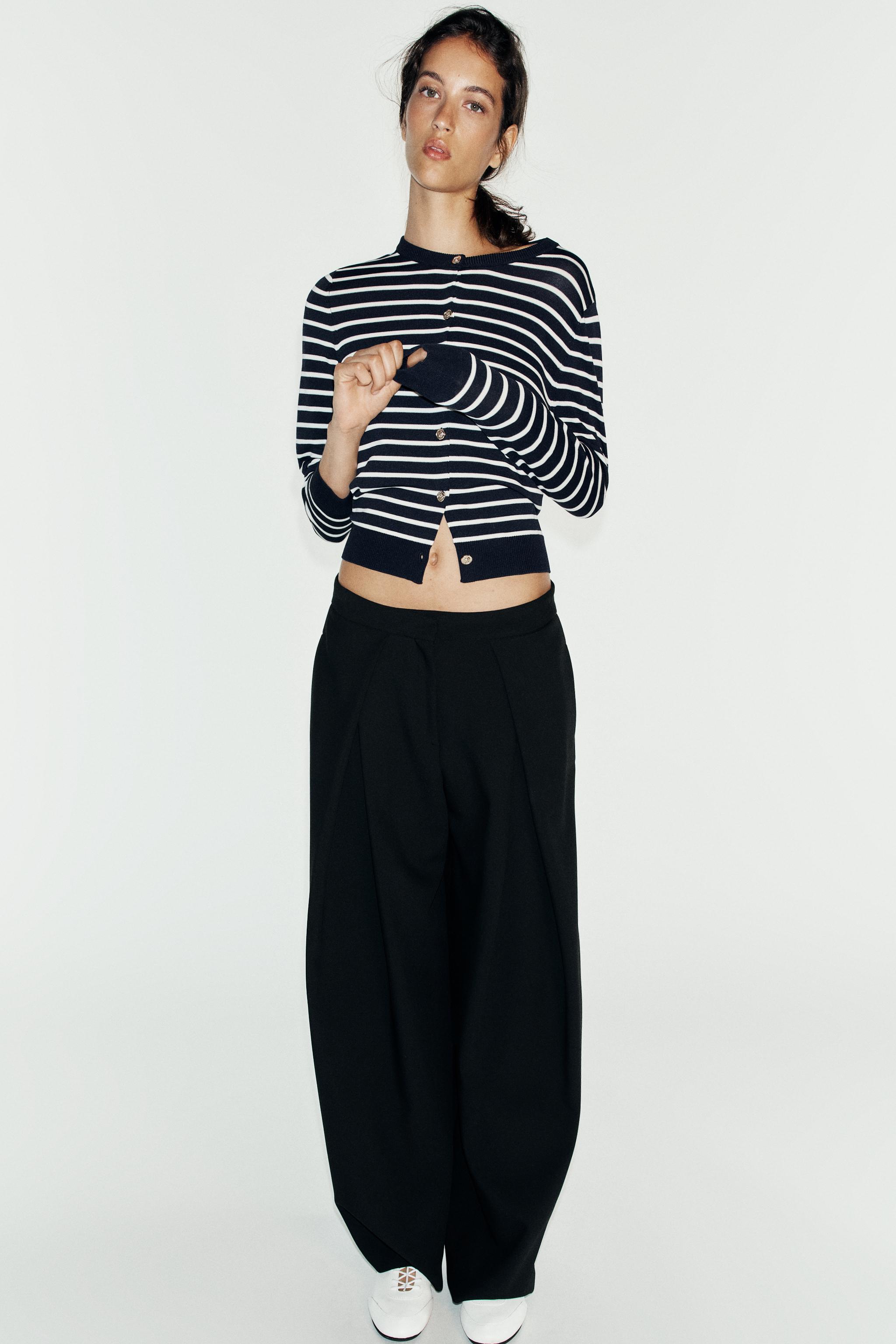 КАРДИГАН В ПОЛОСКУ — ZARA