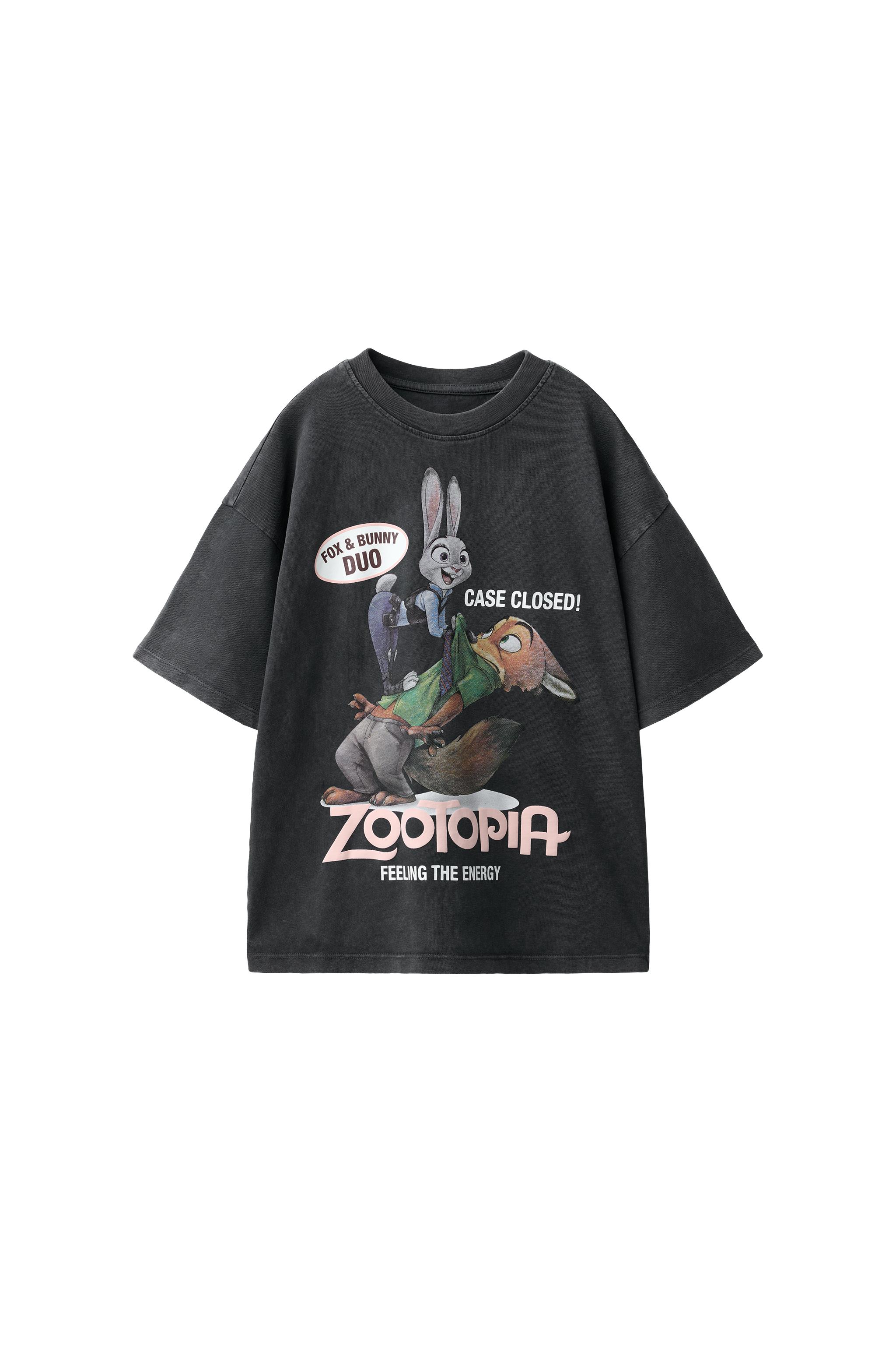 Футболка ZOOTOPIA © DISNEY с принтом — ZARA