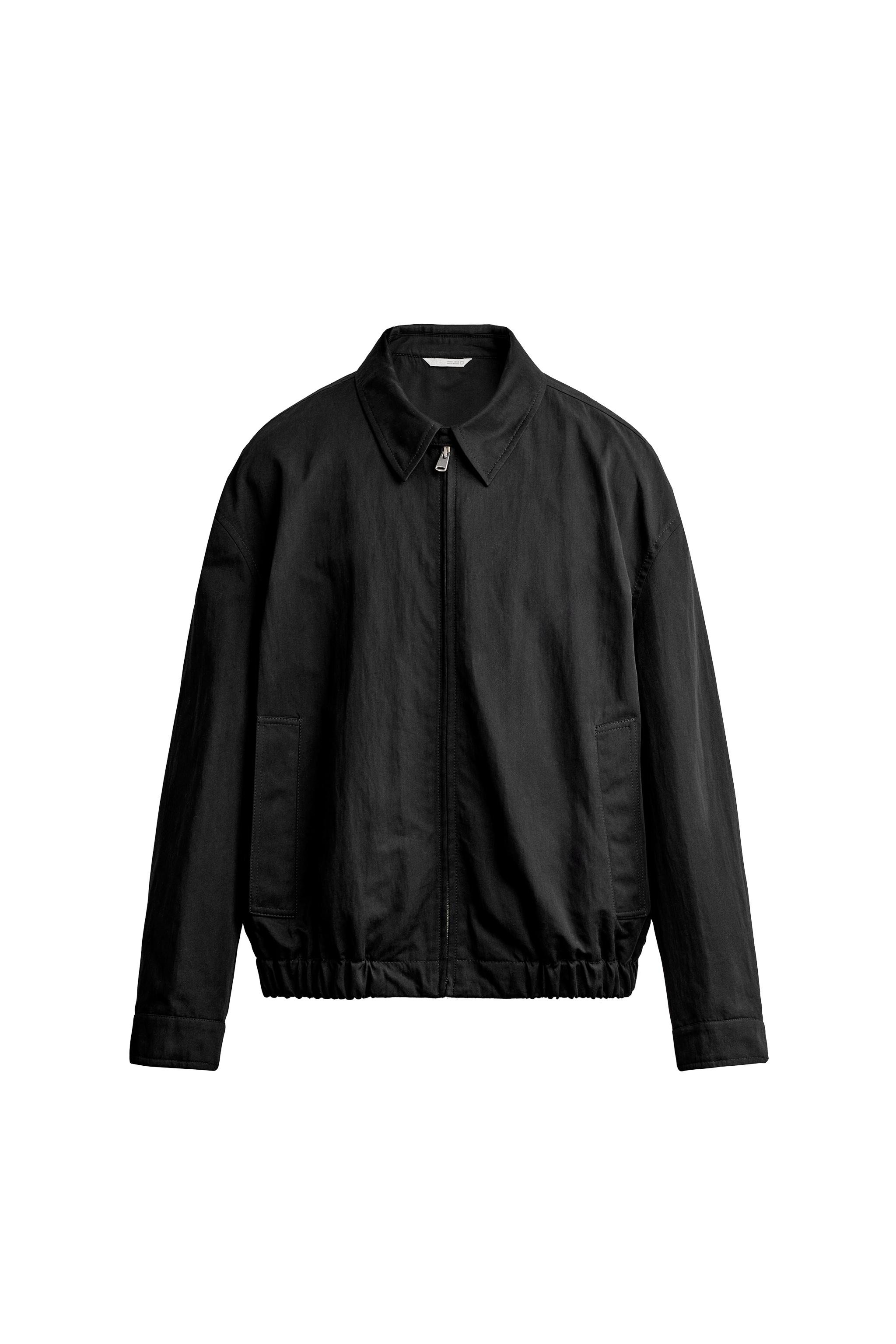 Жакет классического кроя в складку — ZARA