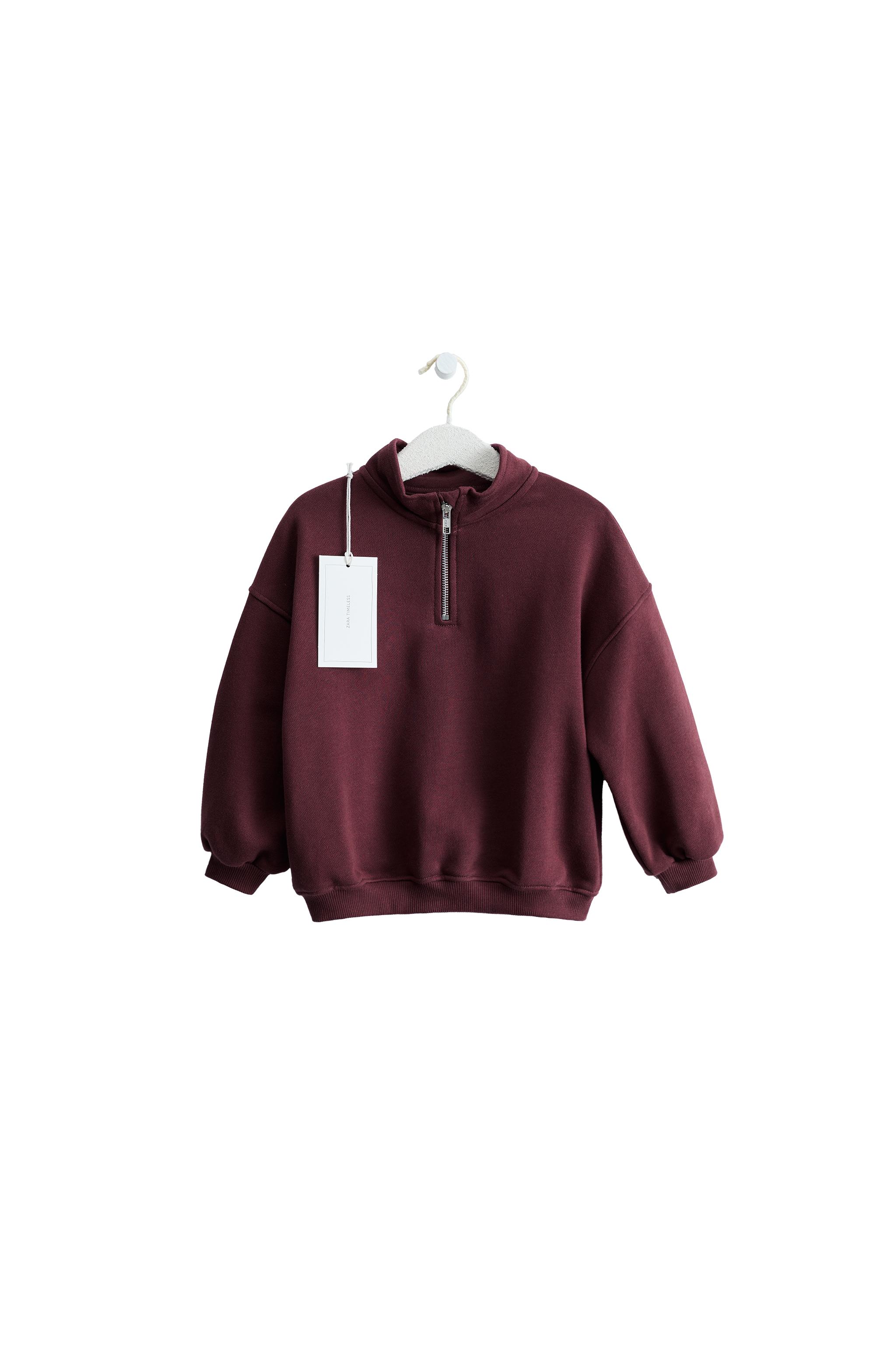 Свитшот на молнии из коллекции ZARA TIMELESS — ZARA