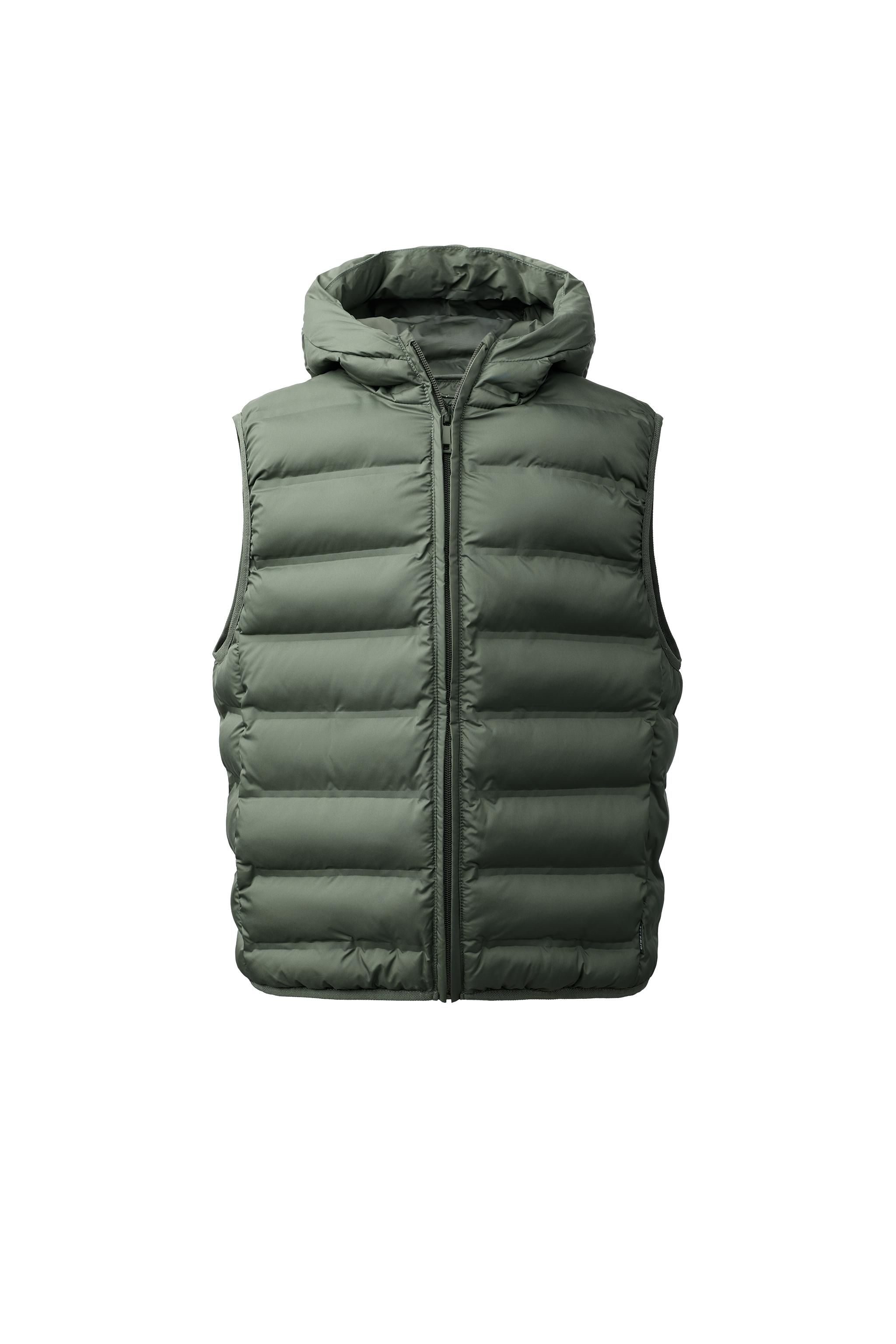 ОЧЕНЬ ЛЕГКИЙ ЖИЛЕТ С КАПЮШОНОМ WATER REPELLENT — ZARA