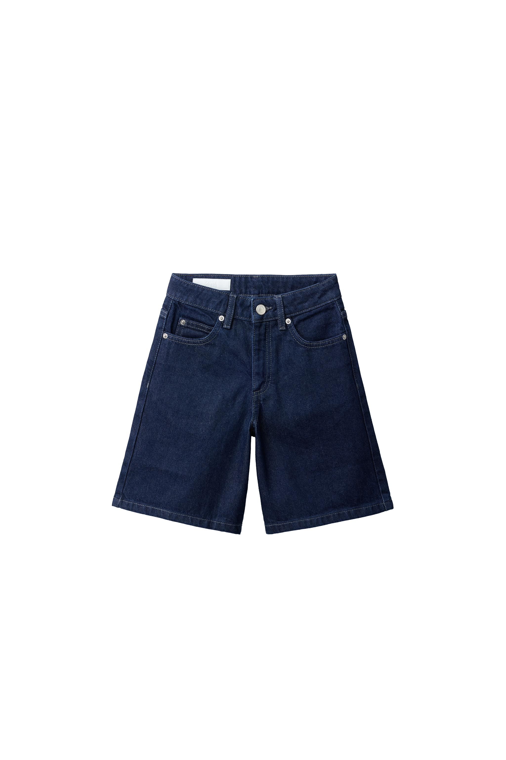 Длинные бермуды из денима — ZARA
