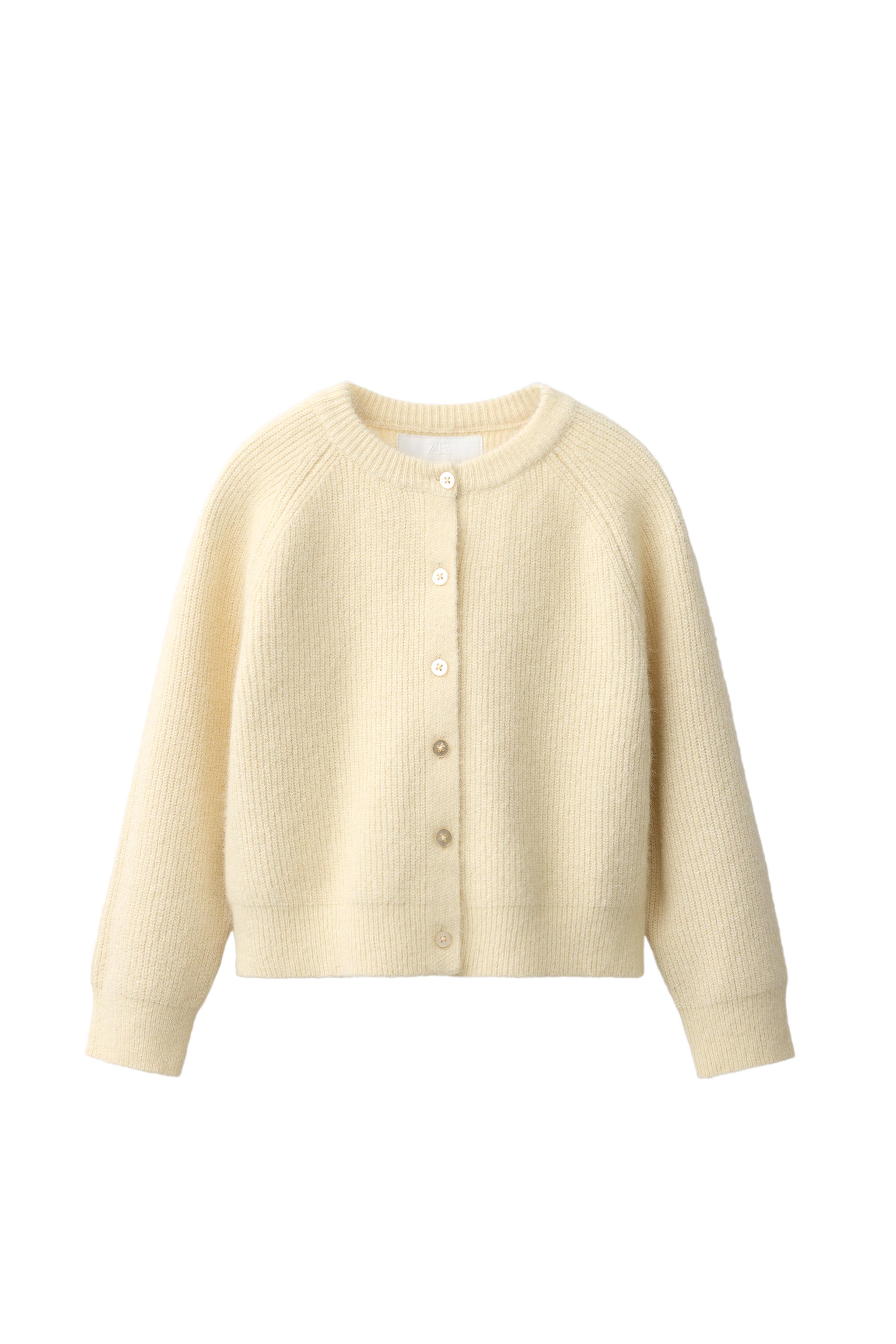 ОДНОТОННЫЙ КАРДИГАН — ZARA