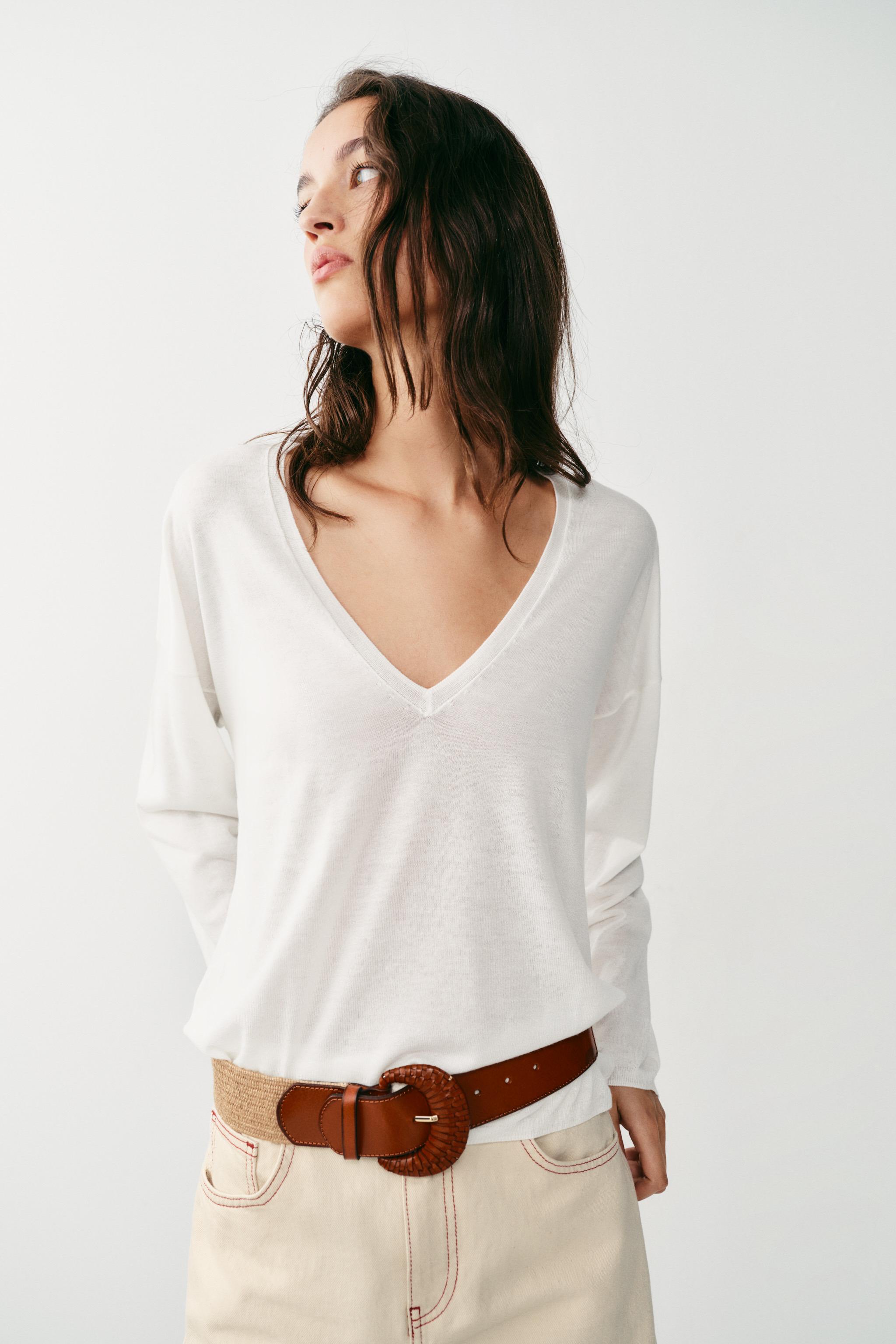 ЭЛАСТИЧНЫЙ РЕМЕНЬ ИЗ ДЖУТА И КОЖИ — ZARA