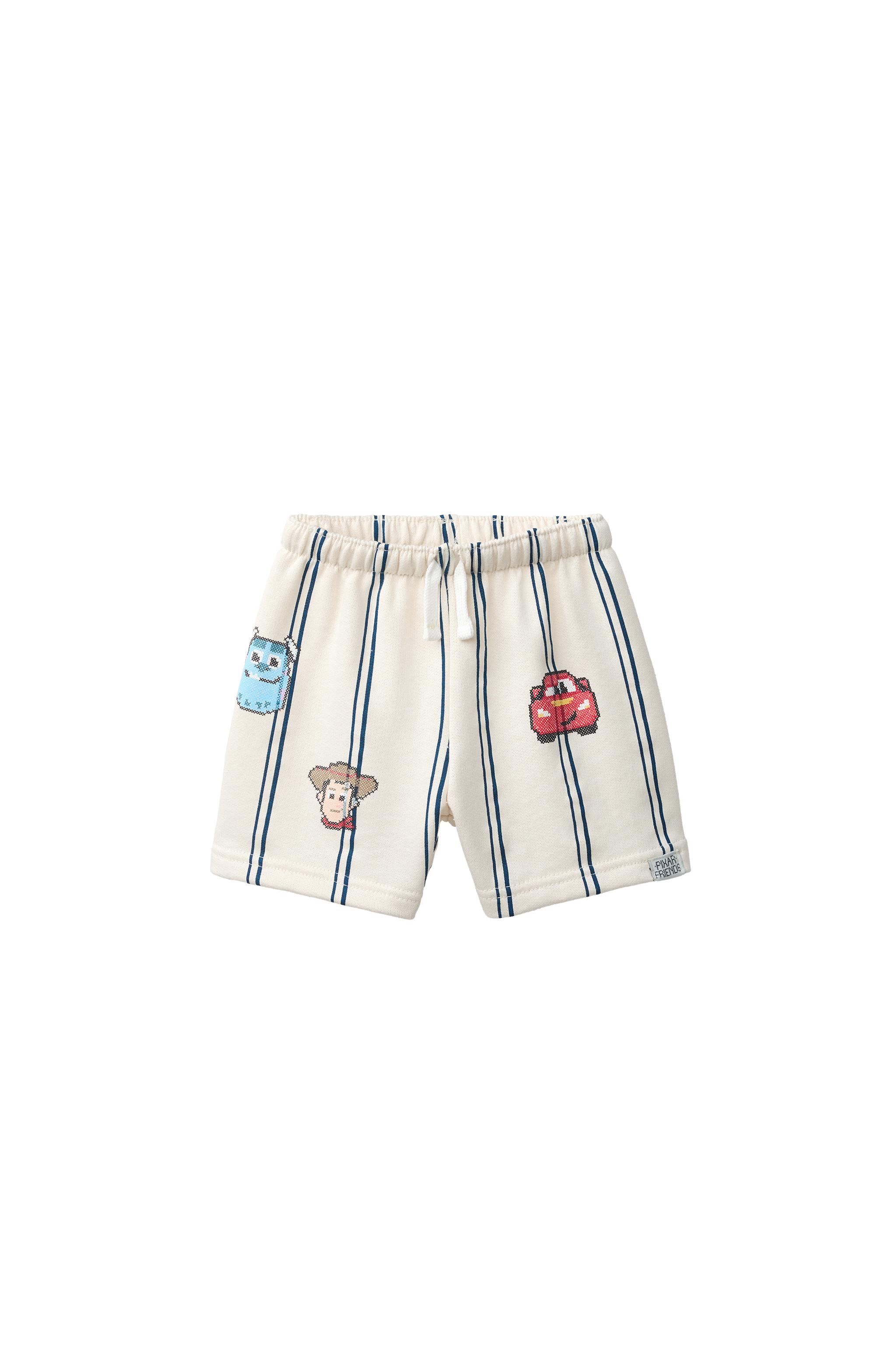 Бермуды в полоску с вышивкой TOY STORY © DISNEY/PIXAR — ZARA