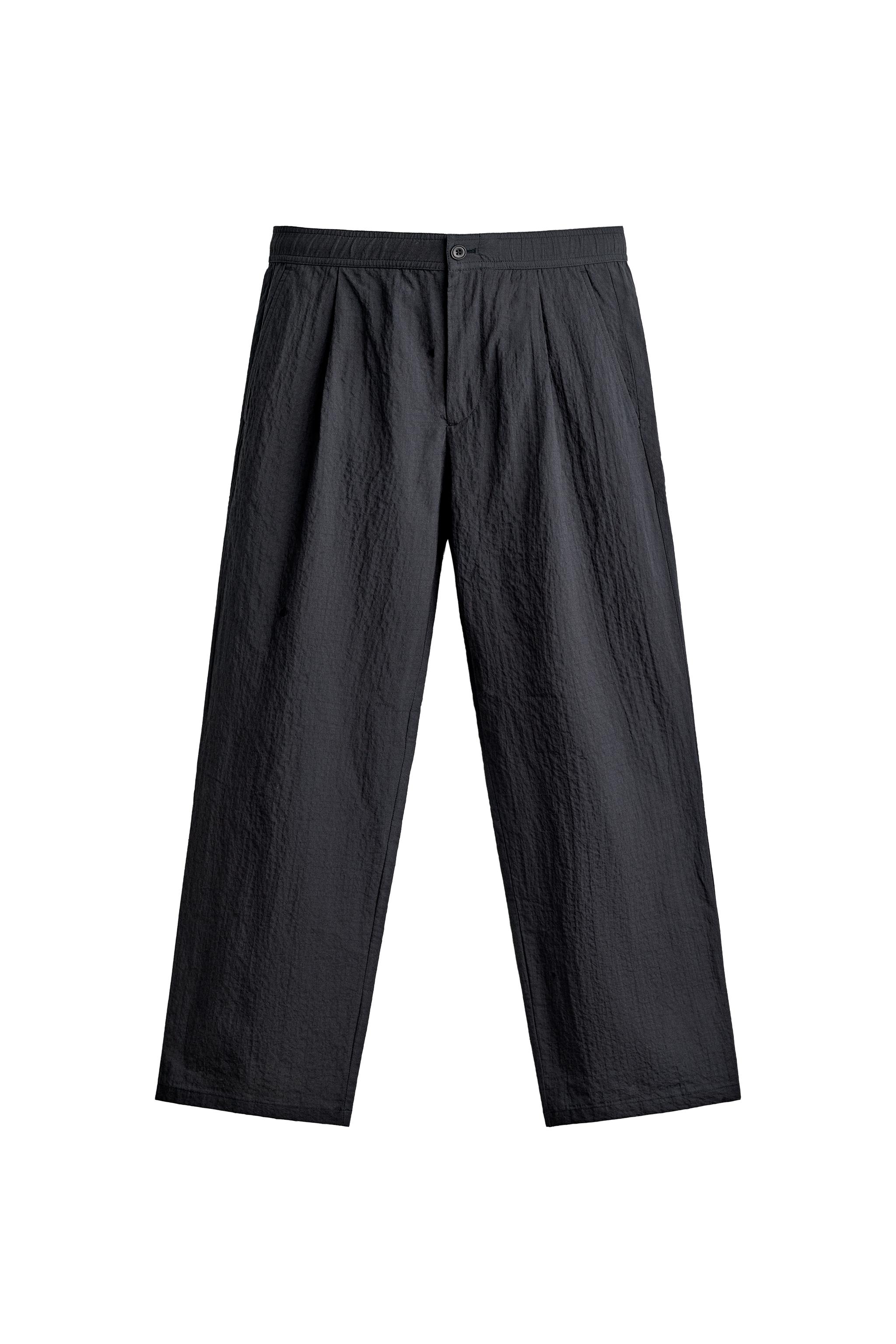 Брюки из шотландки с прямыми штанинами — ZARA