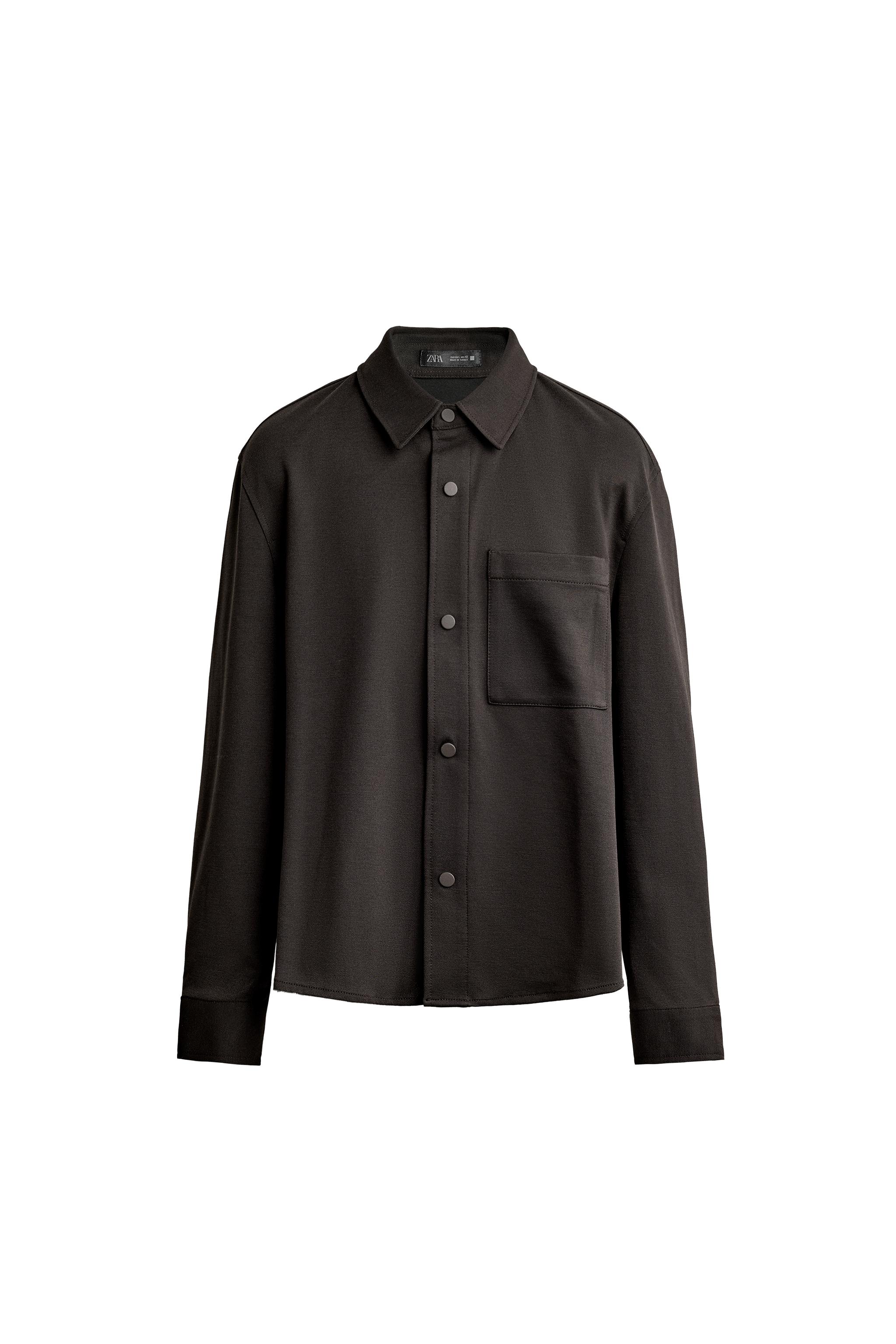 КУРТКА-РУБАШКА COMFORT NON-IRON — ZARA