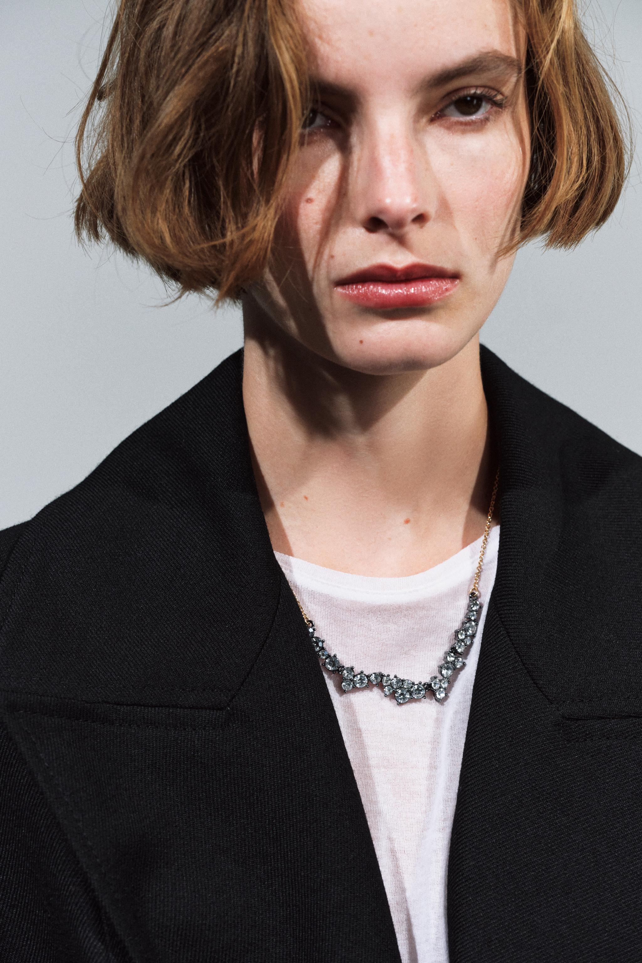 JEWEL CHAIN NECKLACE — ZARA