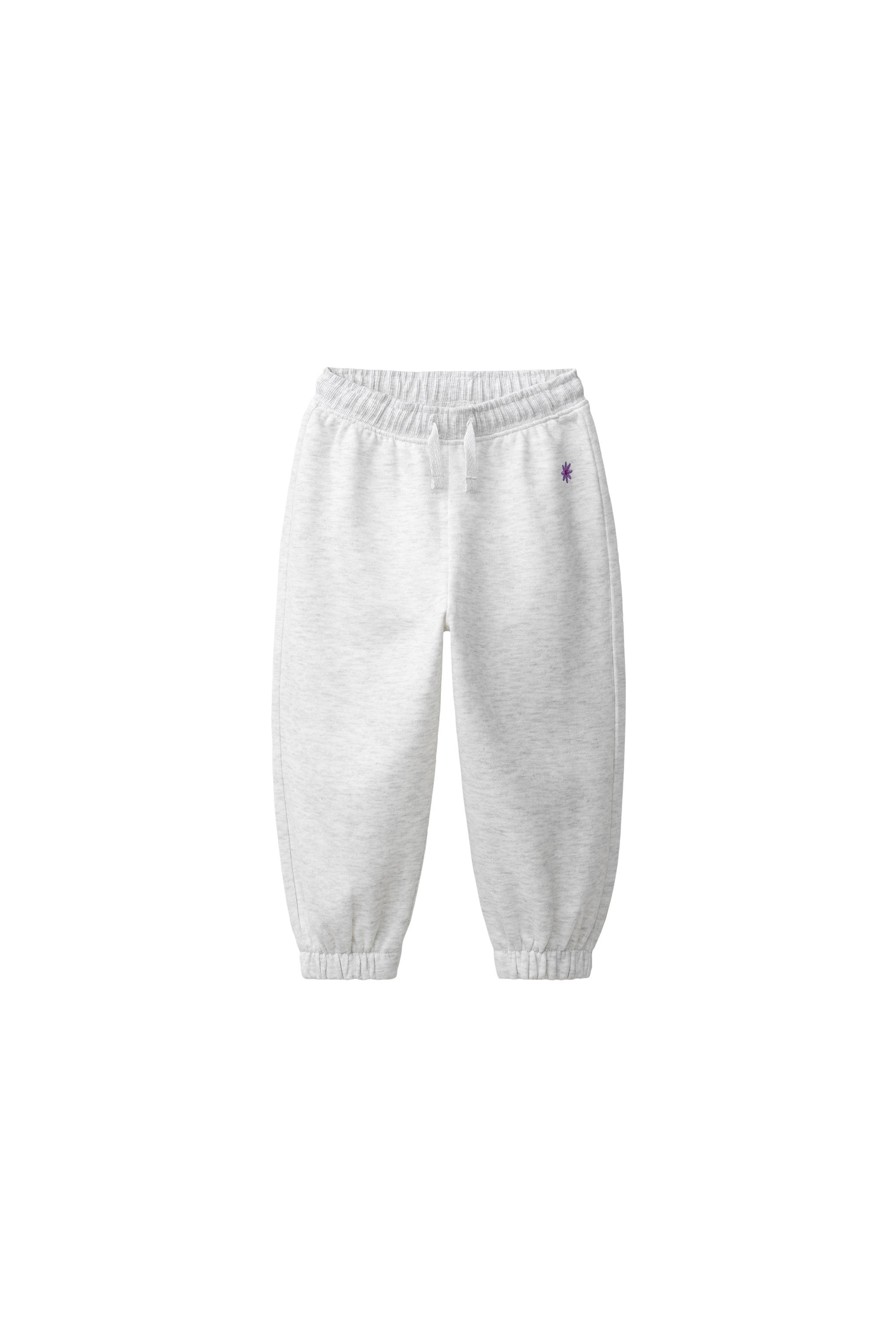 Брюки из плюша с вышивкой маргариток — ZARA