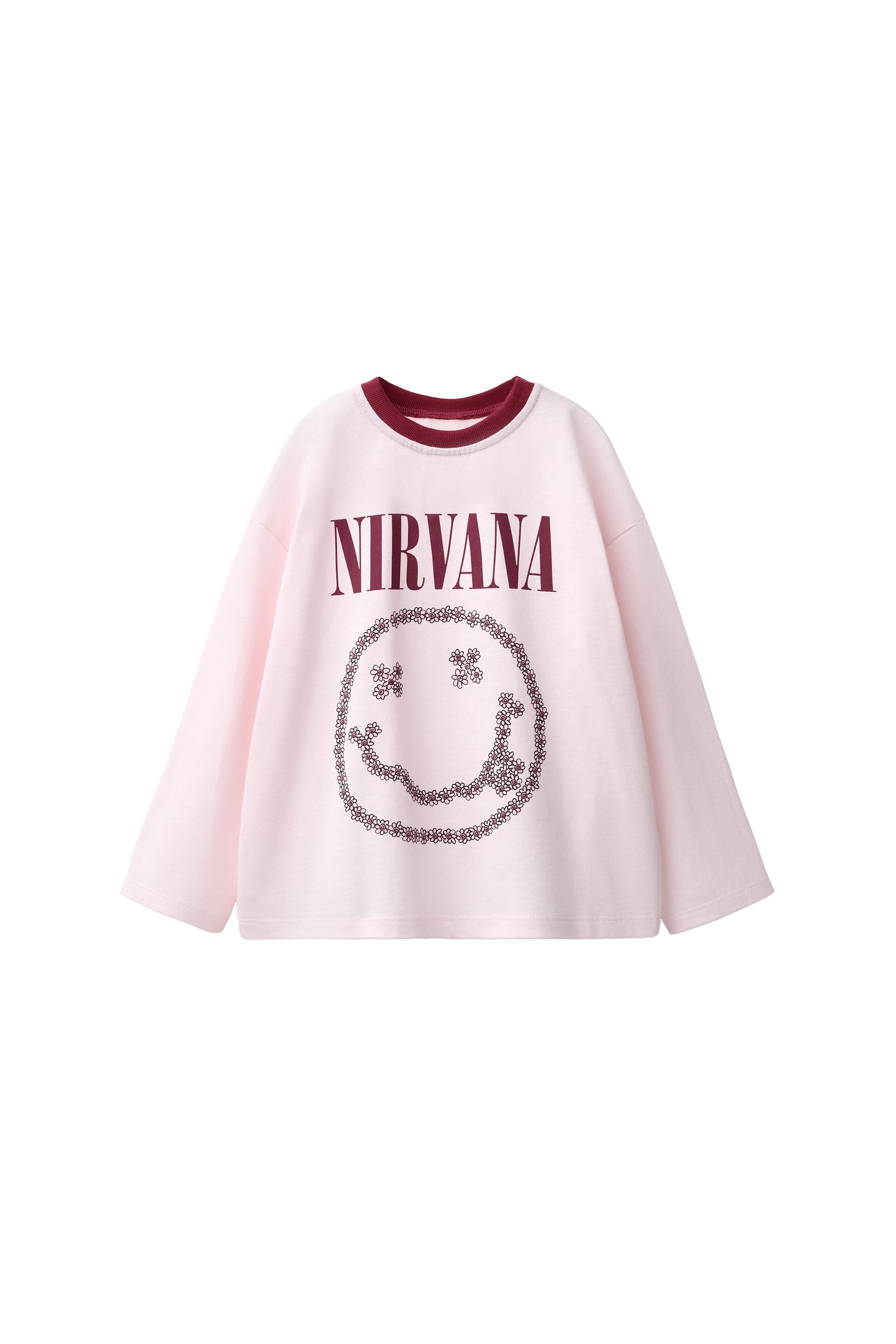 Футболка NIRVANA ® с принтом — ZARA