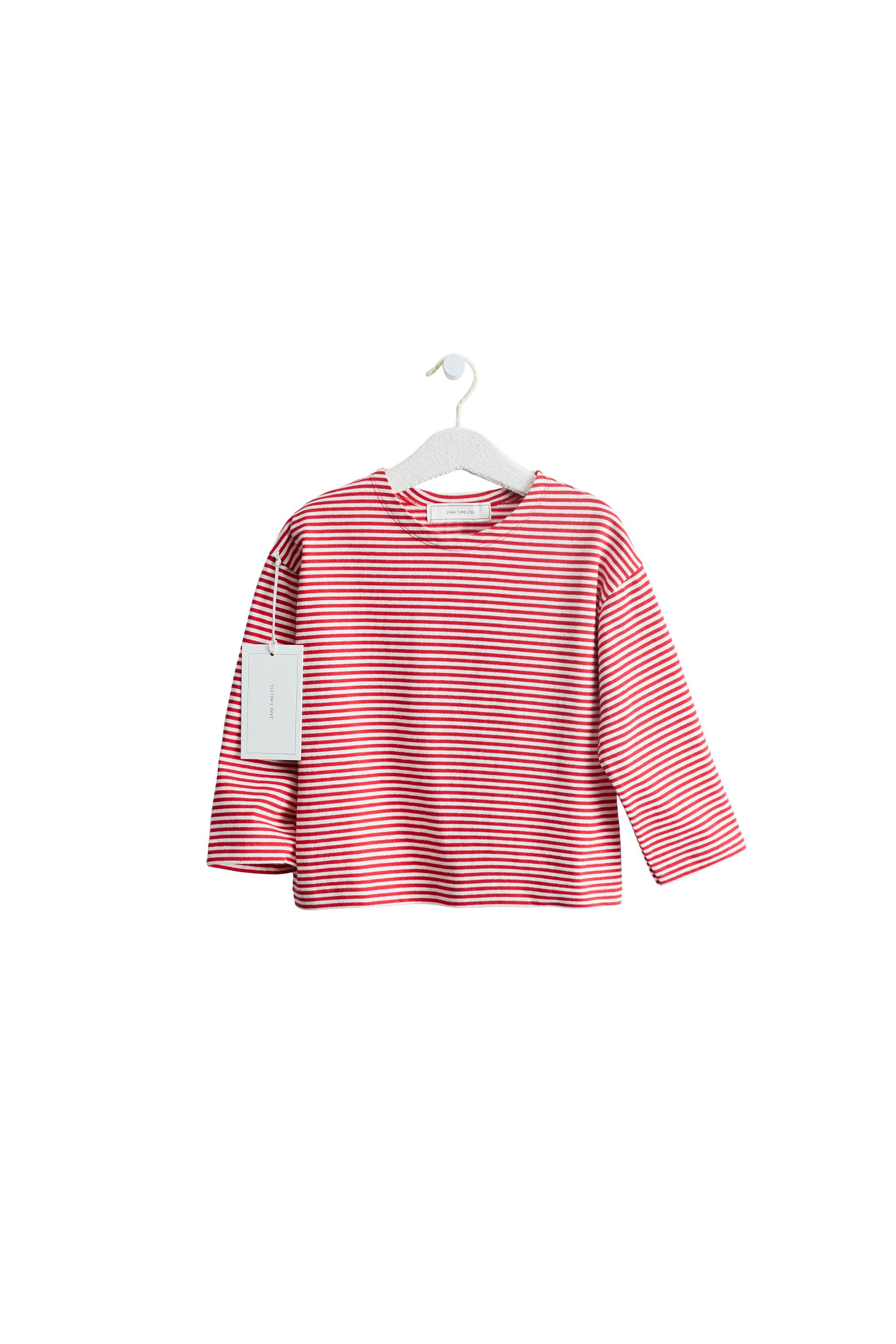 ZARA TIMELESS — ФУТБОЛКА В ПОЛОСКУ — ZARA