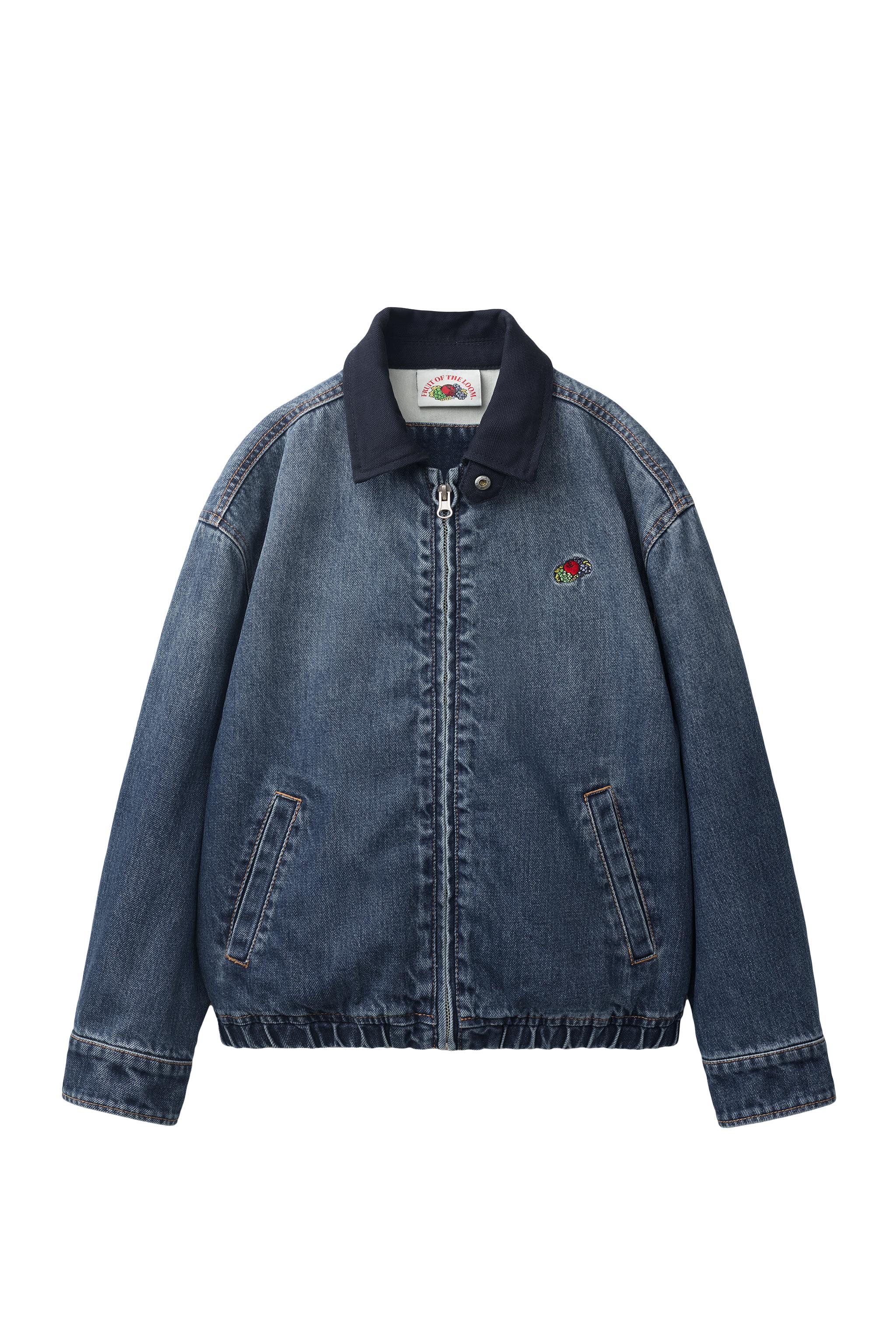 Джинсовая куртка Fruit of the Loom™ с вышивкой — ZARA