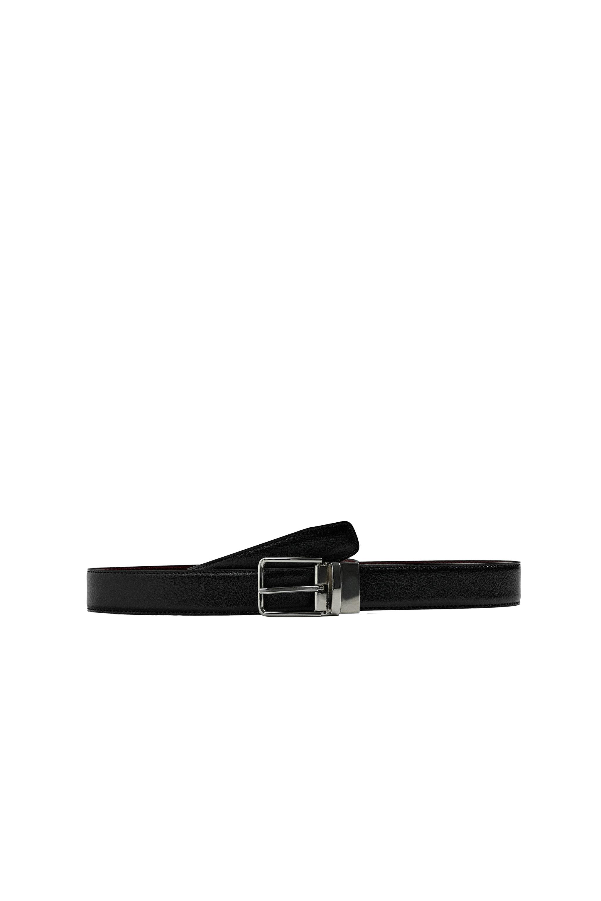 ДВУСТОРОННИЙ КОЖАНЫЙ РЕМЕНЬ — ZARA