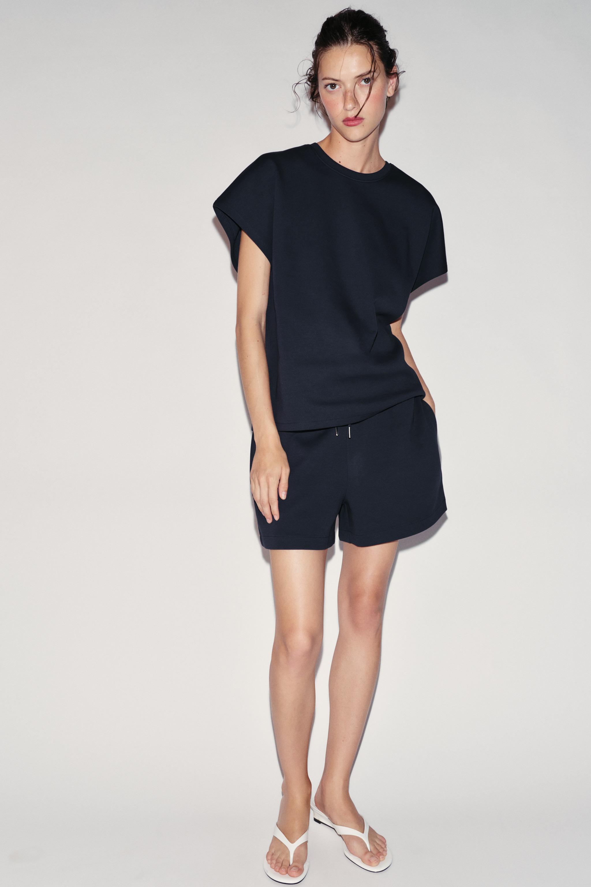 Шорты из интерлока — ZARA