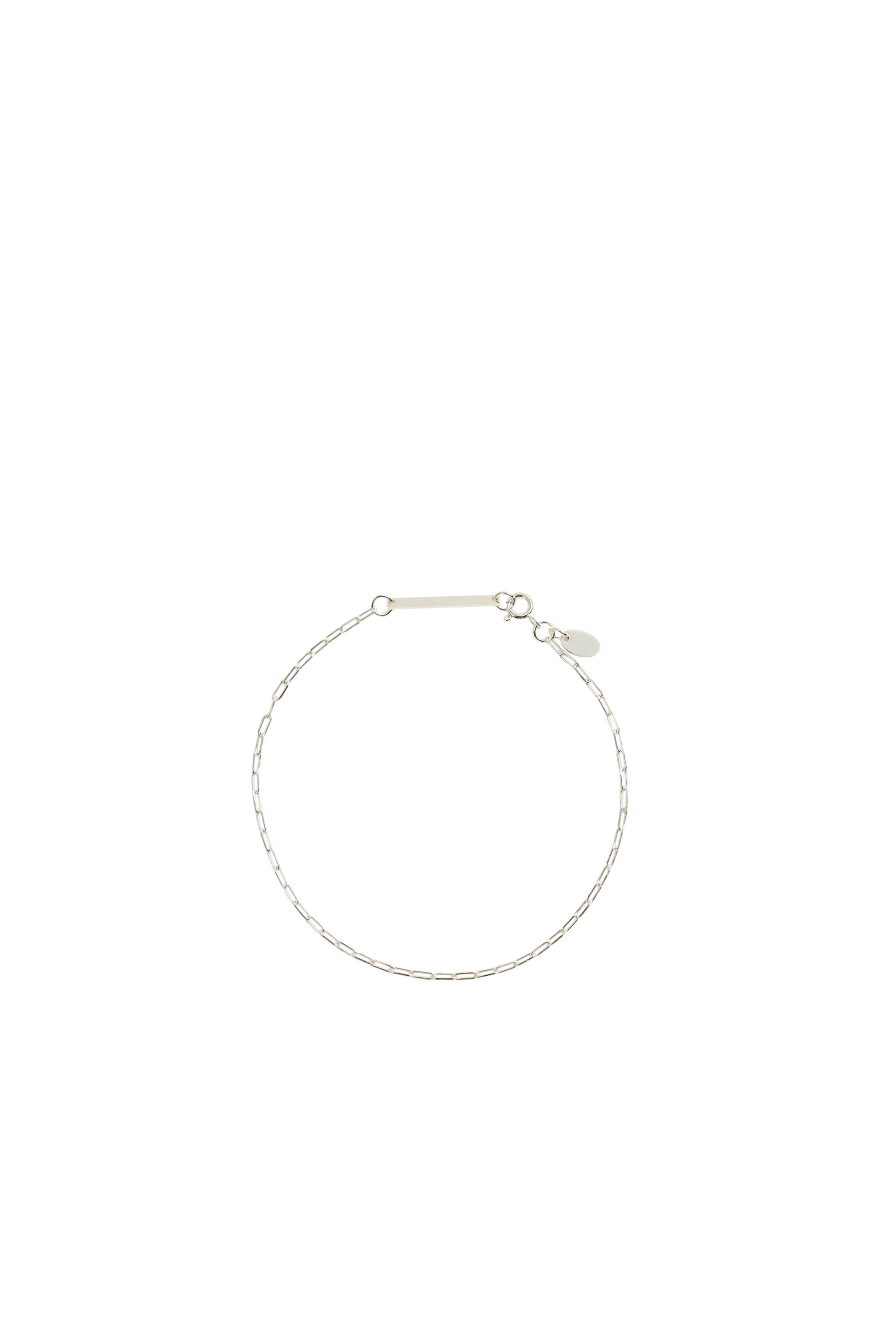 Браслет из нержавеющей стали с цепочкой-плетением — ZARA