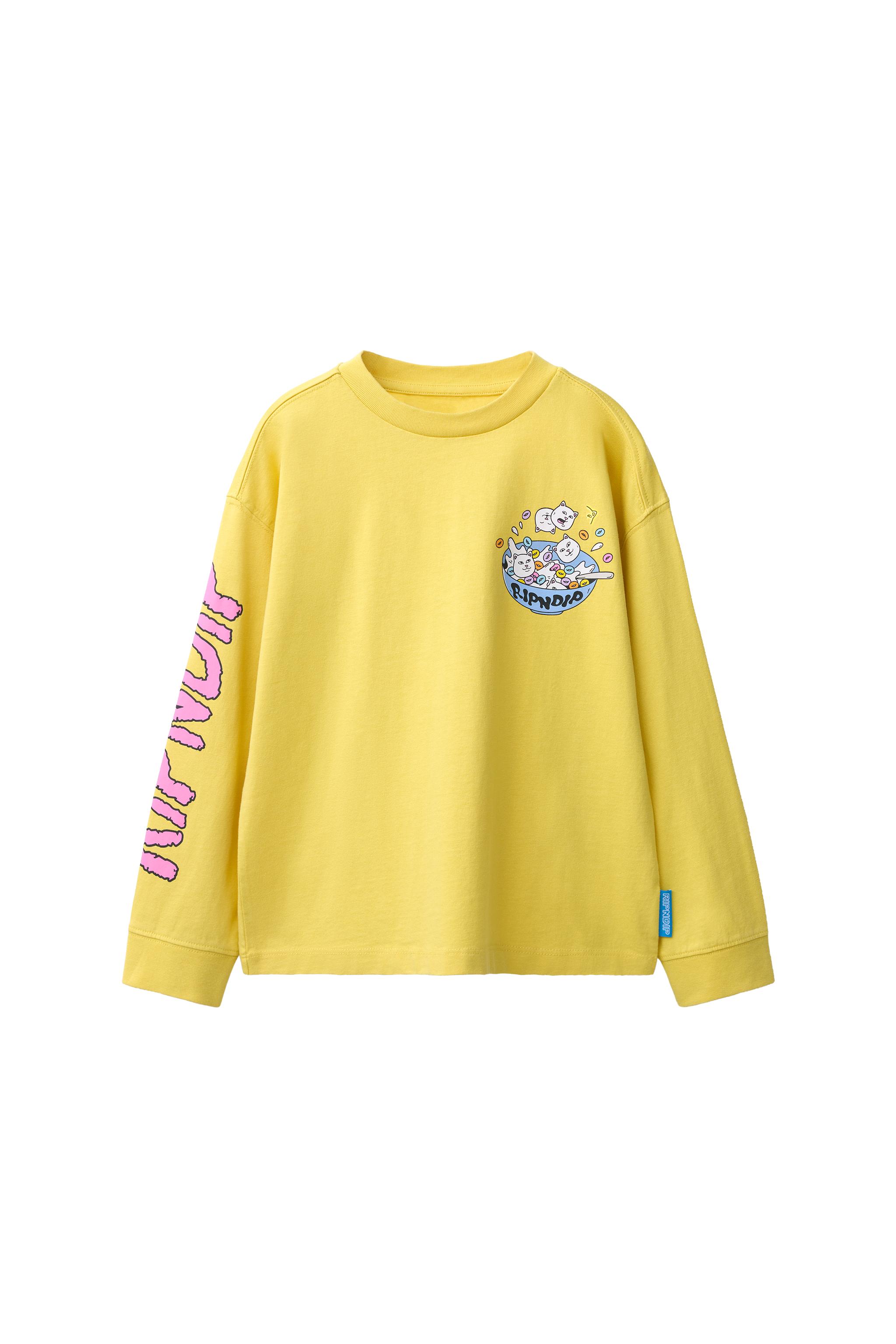 Футболка RIPNDIP © X ZARA KIDS с логотипом — ZARA