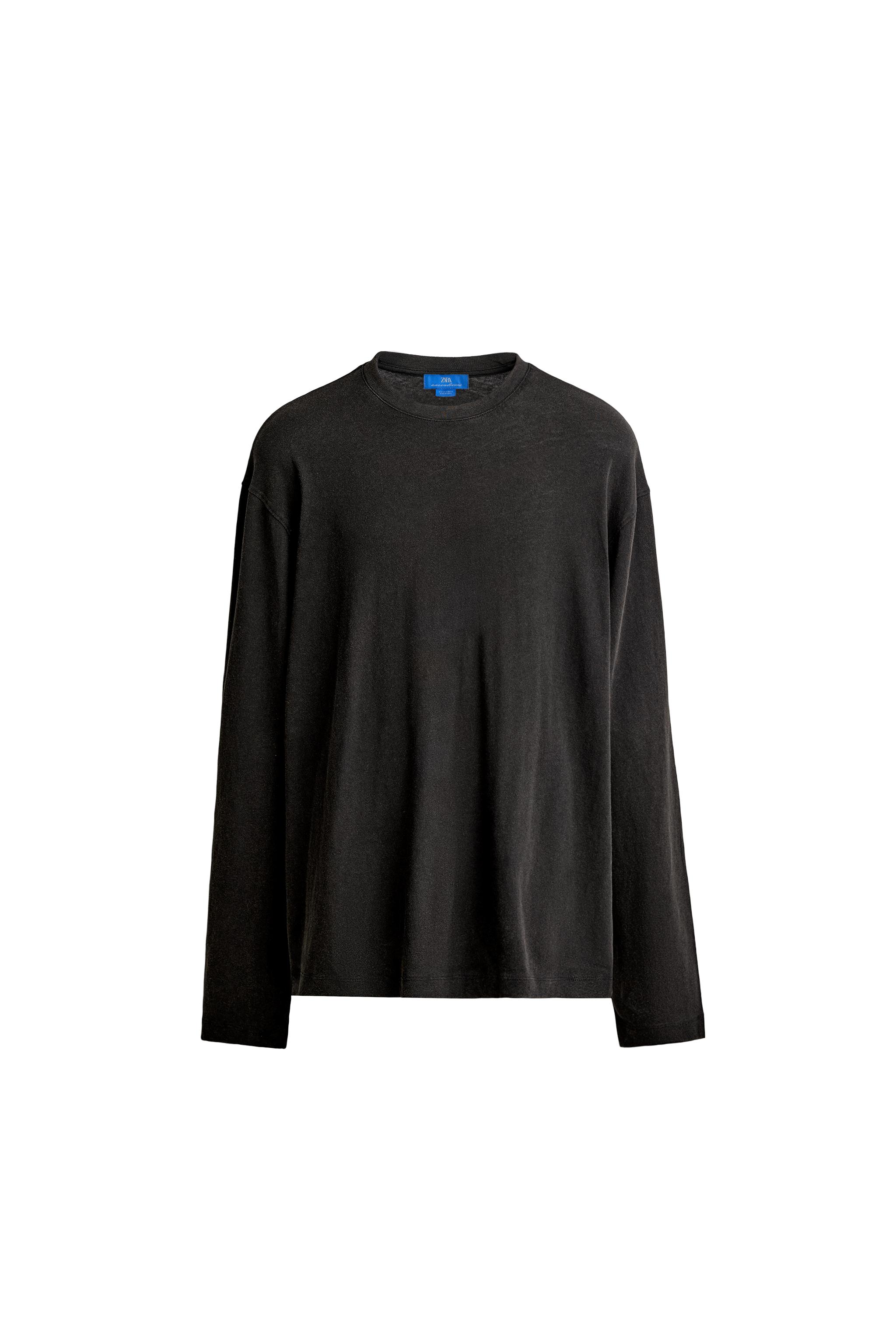 Футболка с длинным рукавом от Aaron Levine x ZARA — ZARA