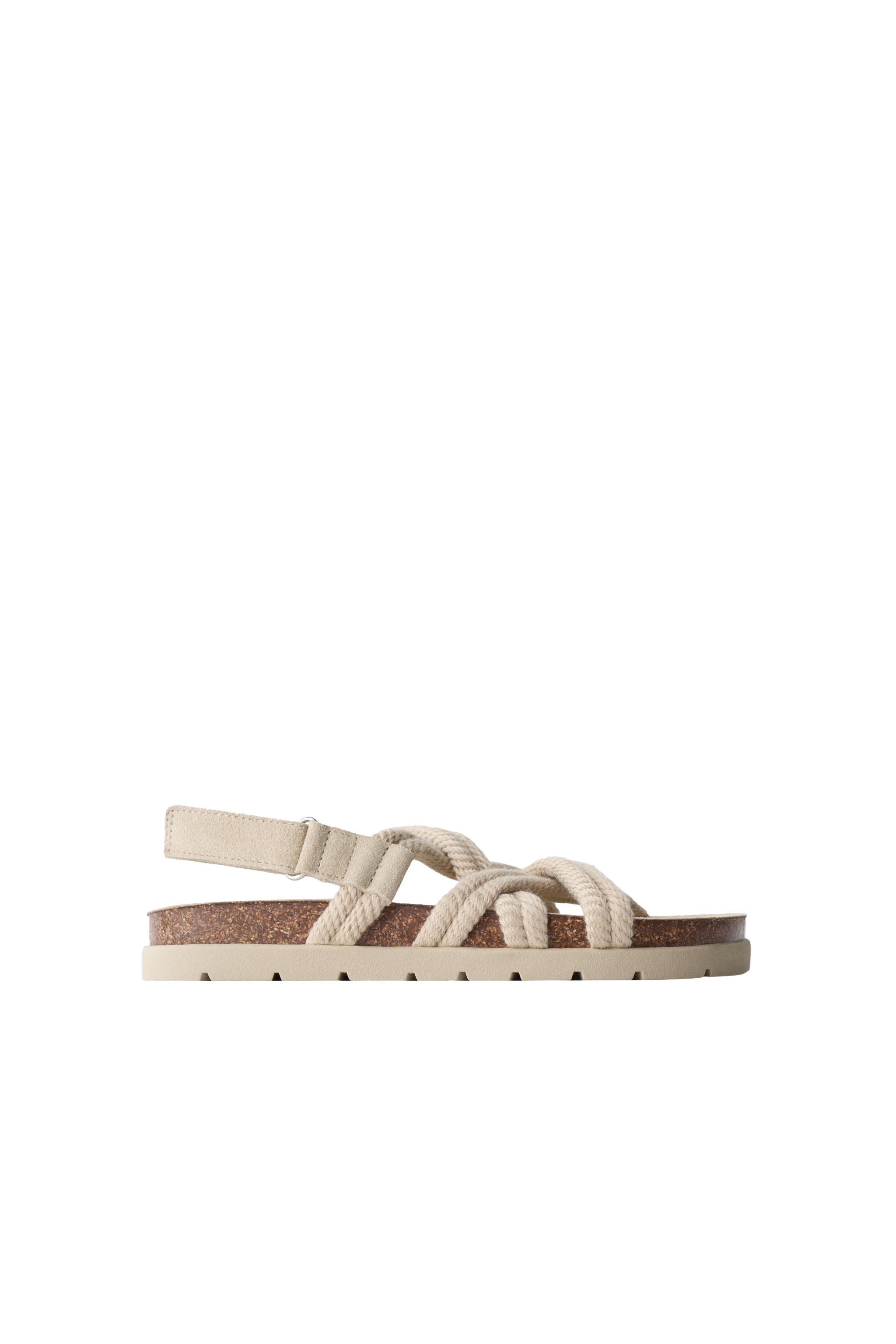 САНДАЛИИ С ВЕРЕВКАМИ — ZARA