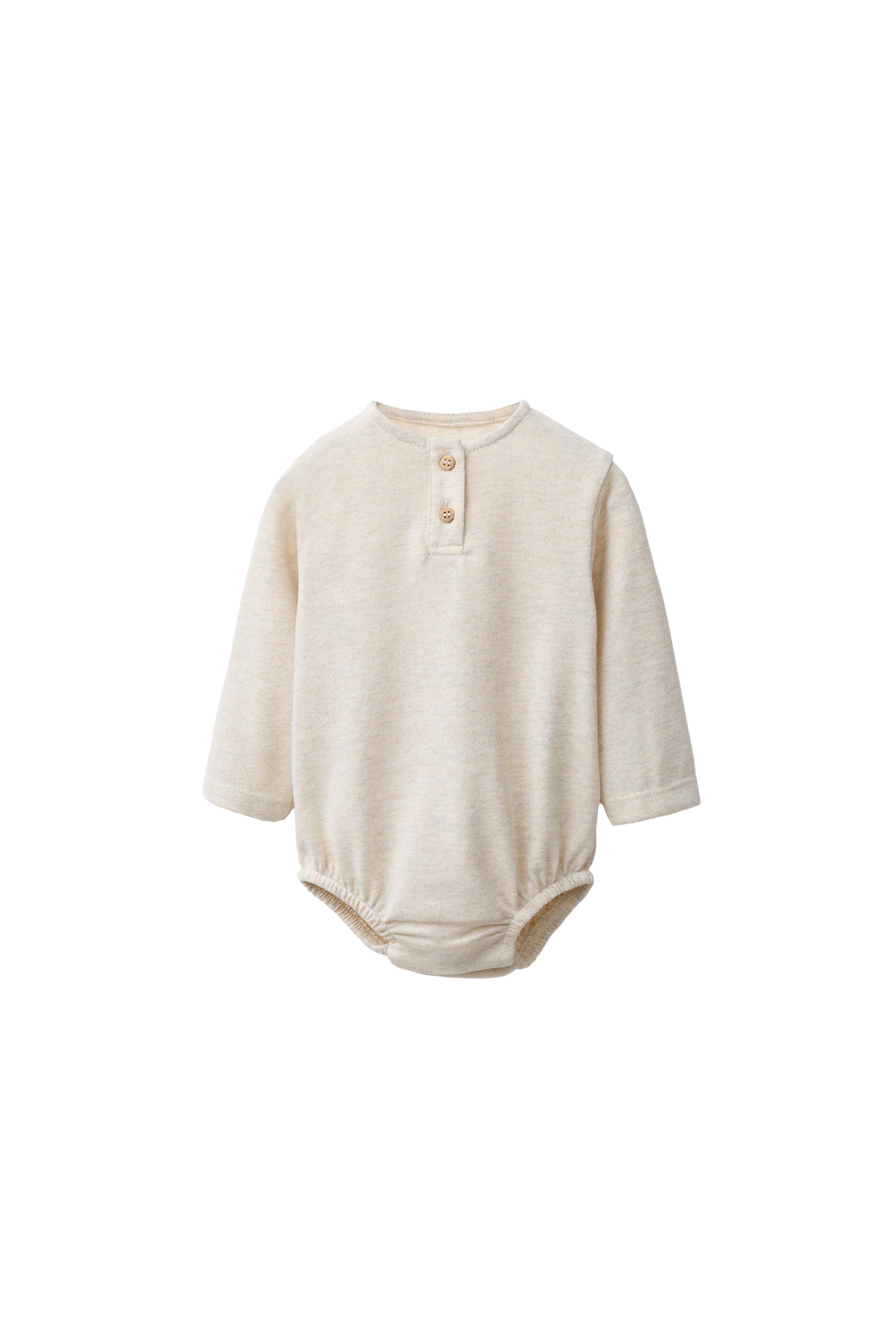 Боди с воротником-хенли — ZARA