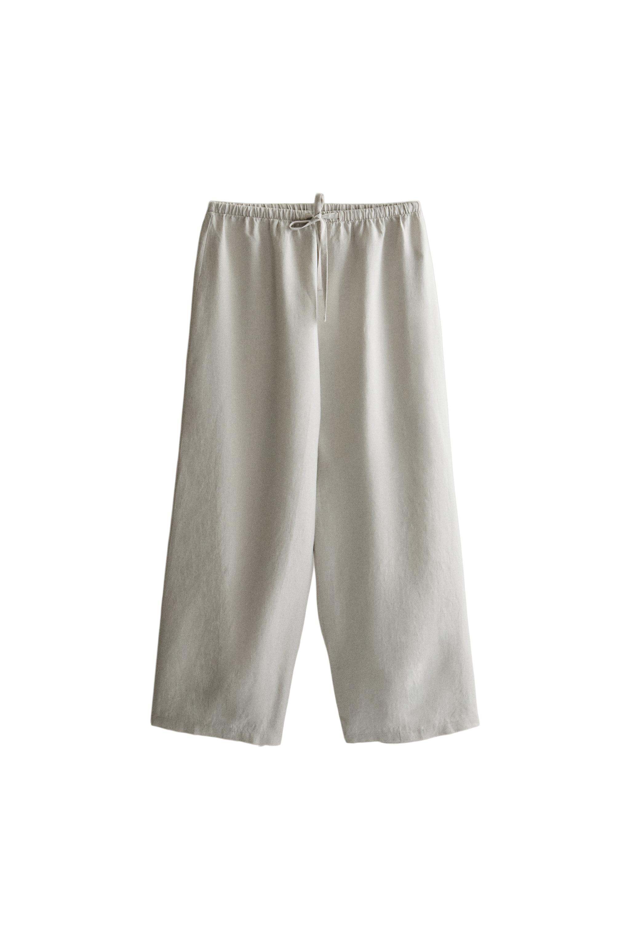 Брюки из льна — ZARA