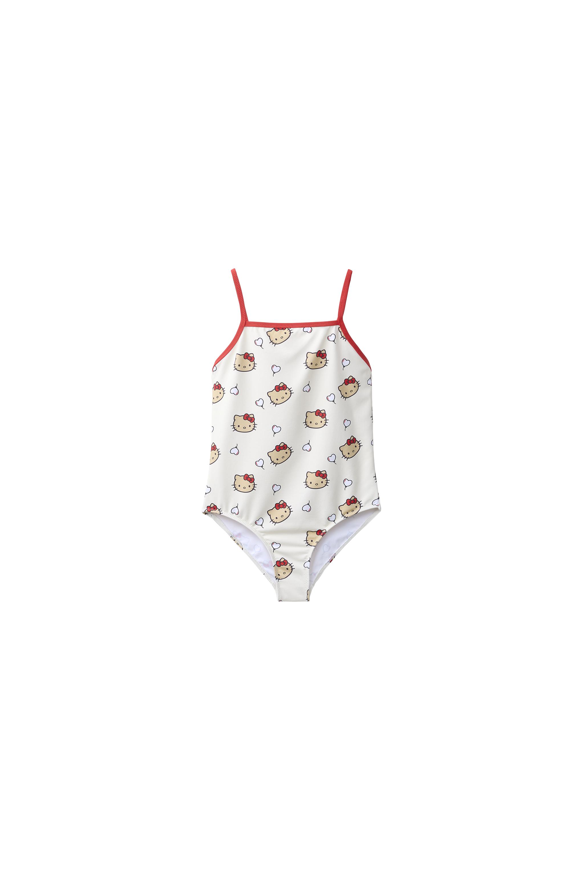 2-6 ЛЕТ/КУПАЛЬНИК С ПРИНТОМ HELLO KITTY © SANRIO — ZARA