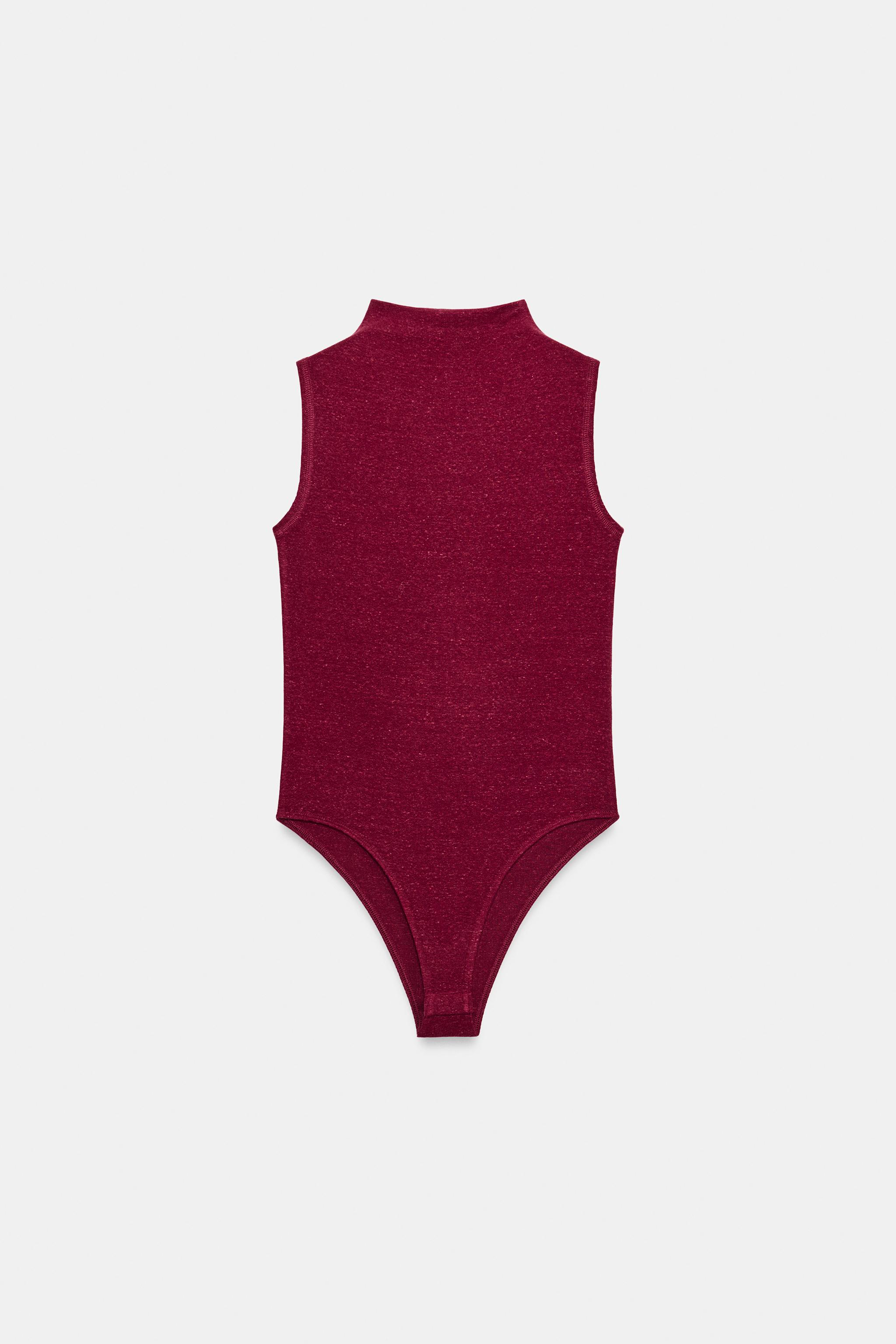 SLEEVELESS BODYSUIT — ZARA